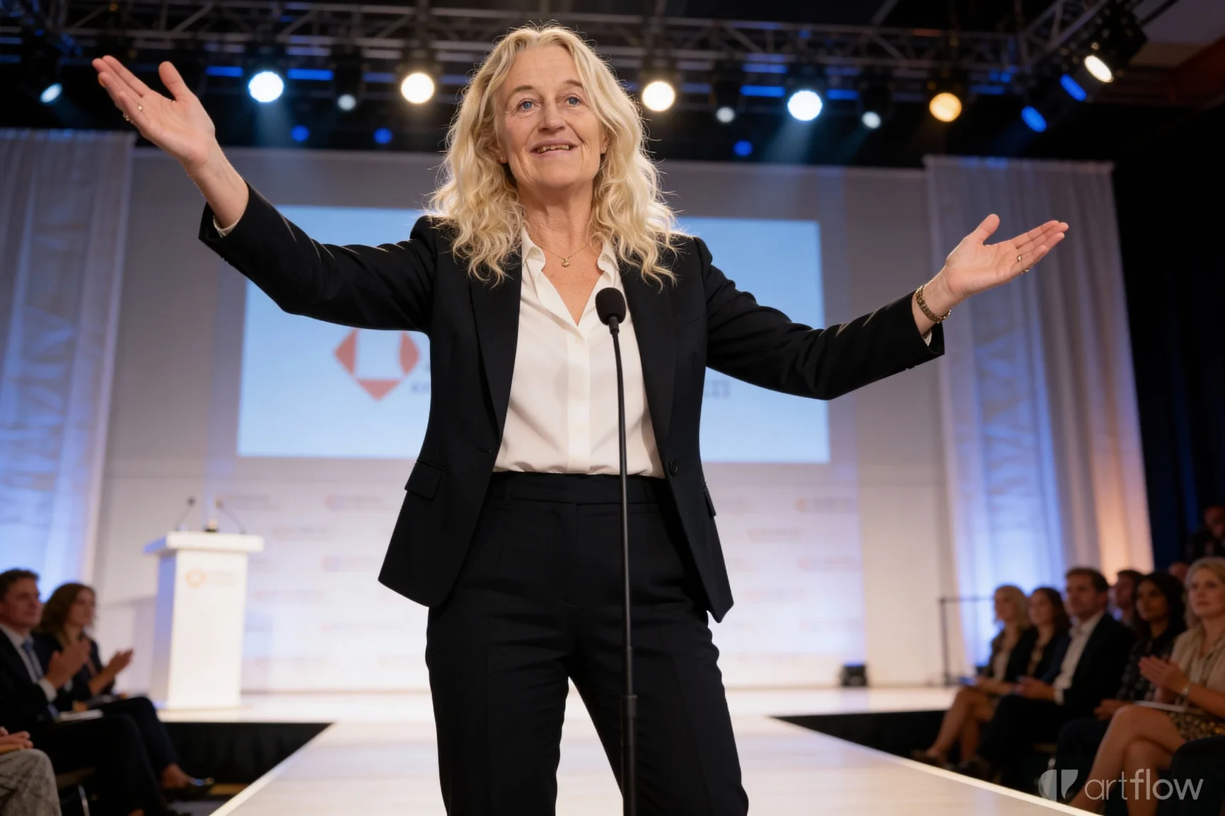 Kerstin Weibull Lundberg speaking about "A place to reconnect, with clarity, presence and direction"