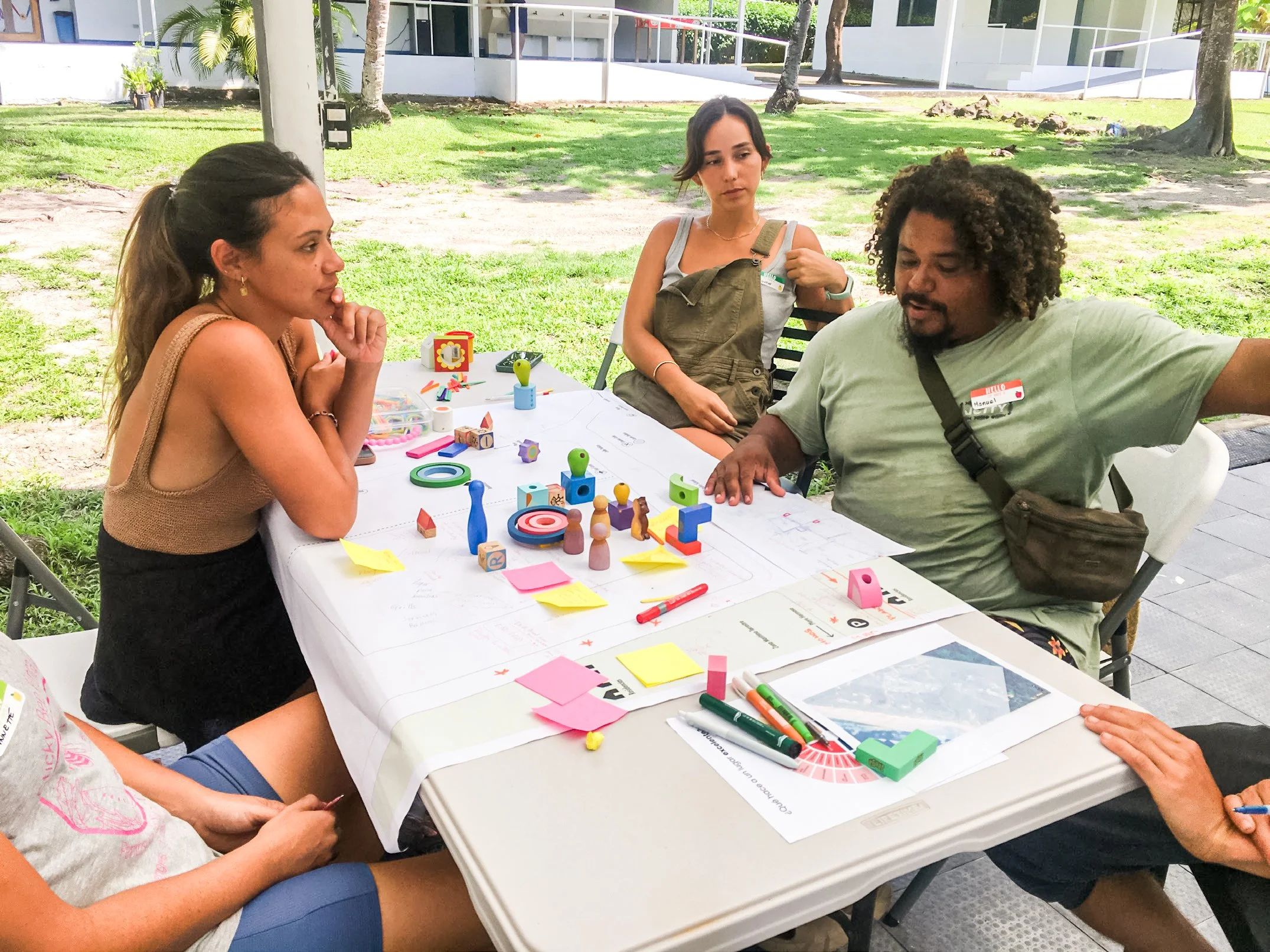 Hermosa San Martín Community Center, Community Workhop 1, Table Discussion