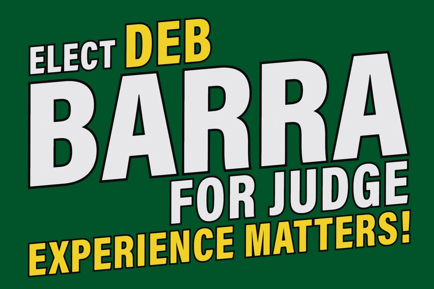 Deb Barra for Judge