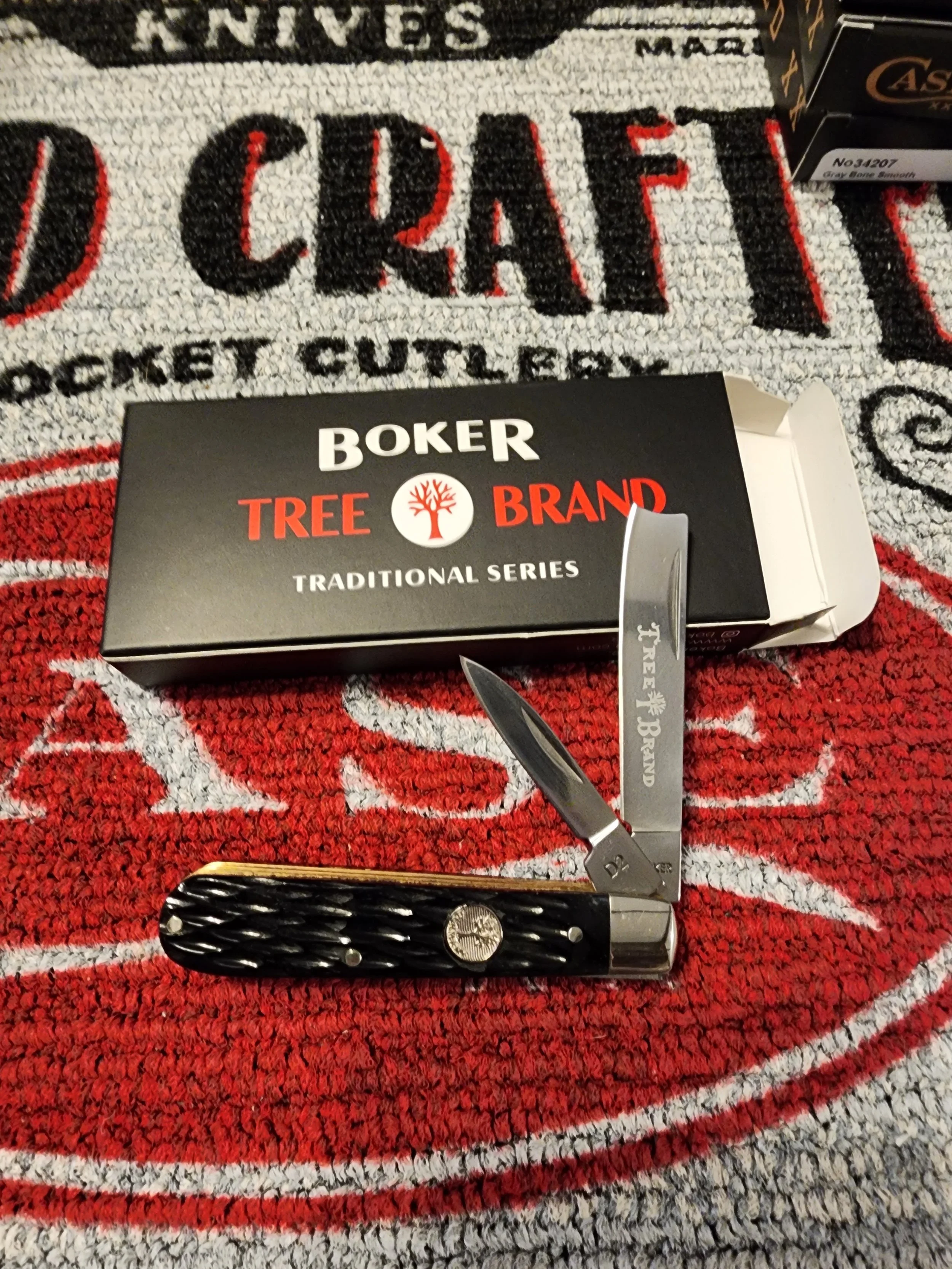 Boker Tree Brand Black Bone Razor