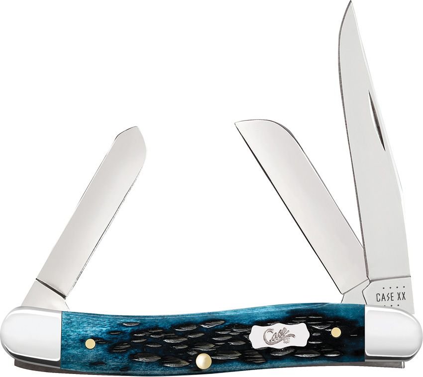 Case XX Stockman Mediterranean Blue Bone