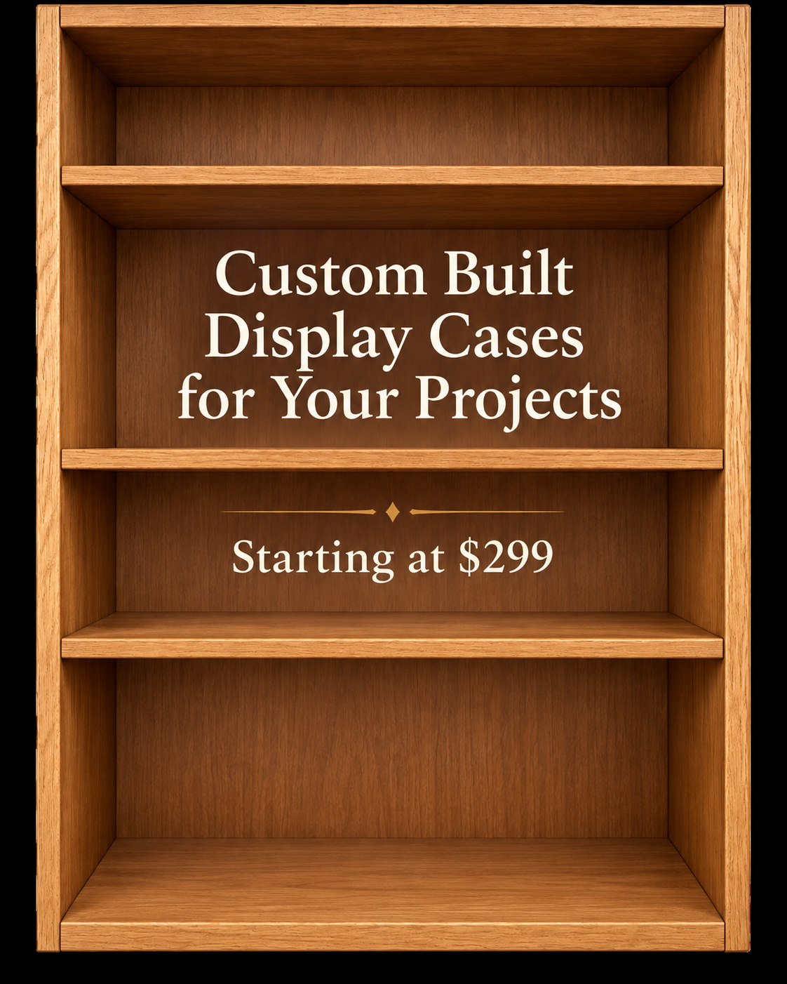 Custom Built Display Case
