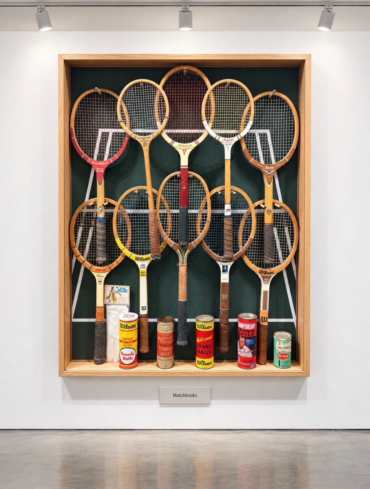 Antique Early Tennis Racquet Collection