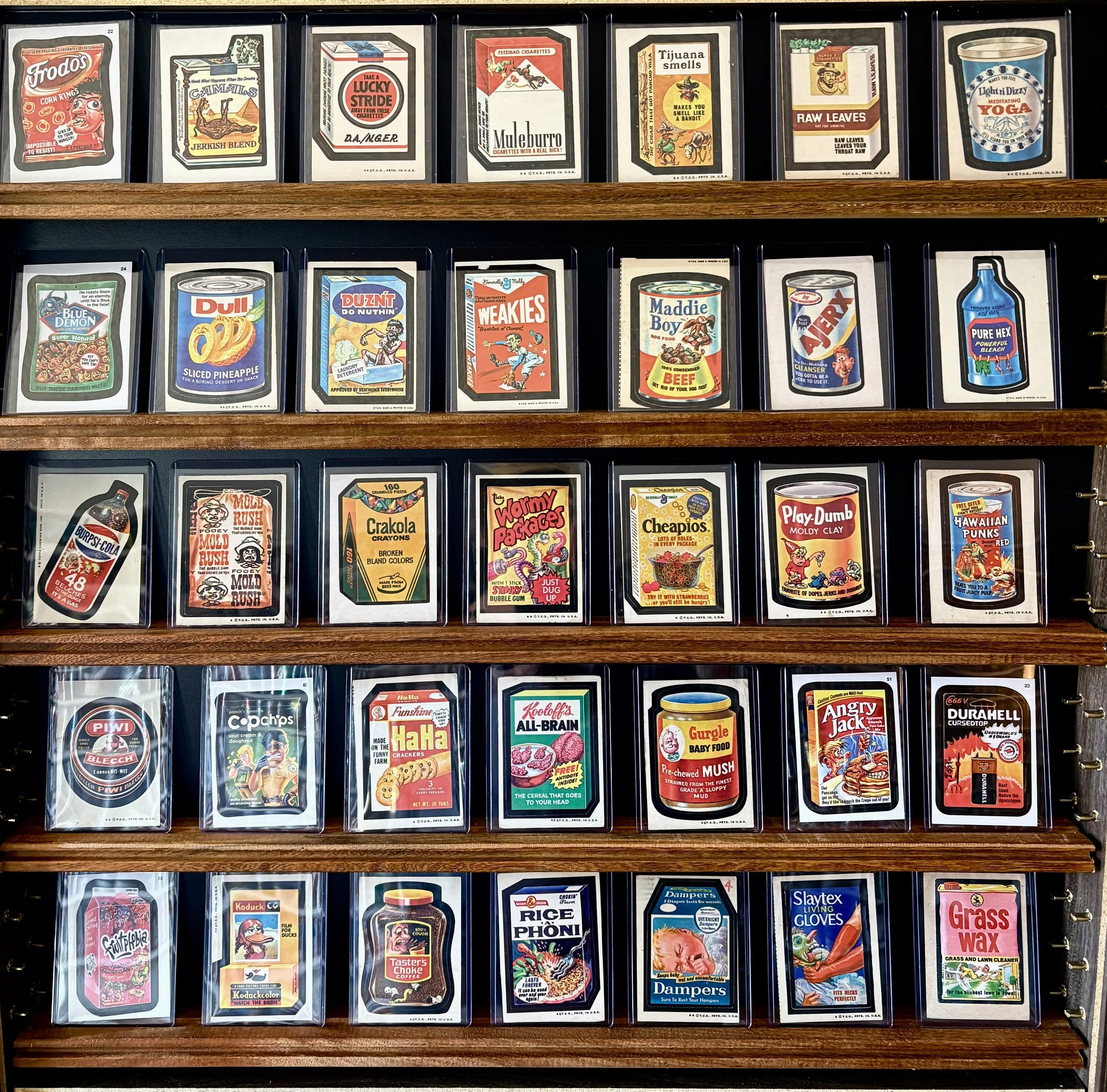 Fun Wacky Packy Collectors Cards