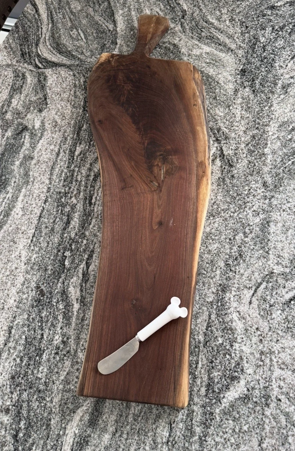 Solid Black Walnut Charcuterie Board