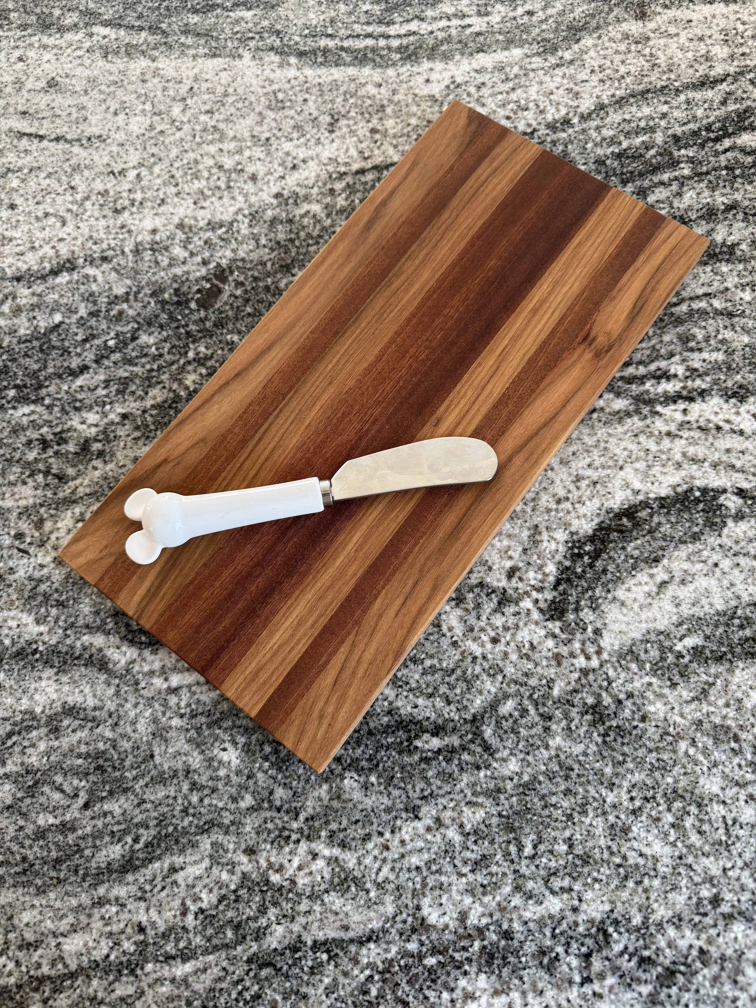 Solid Mahogany and Hickory Cutting Board