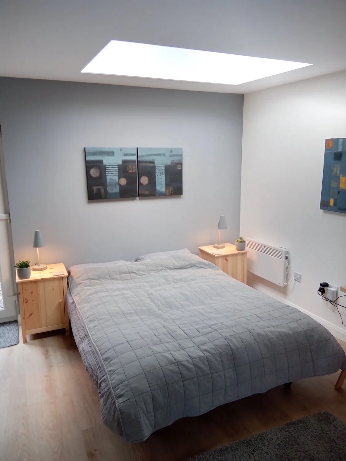 The Little Art House sleeping area