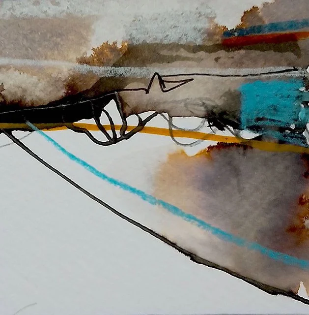 INK AND WATERCOLOUR LANDSCAPES