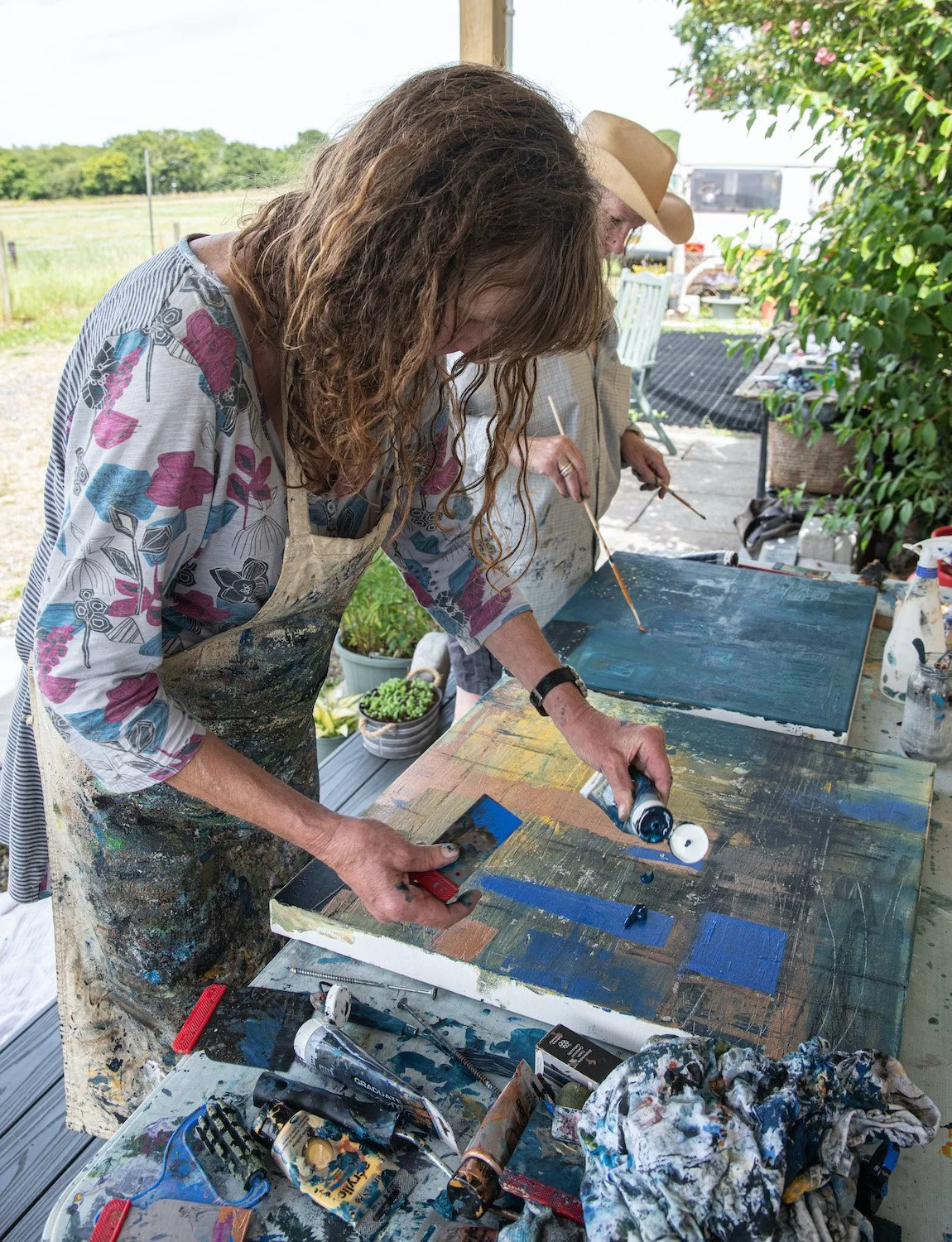 The Little Art House Studio Retreats.  Studio Programmes with Patricia McParlin