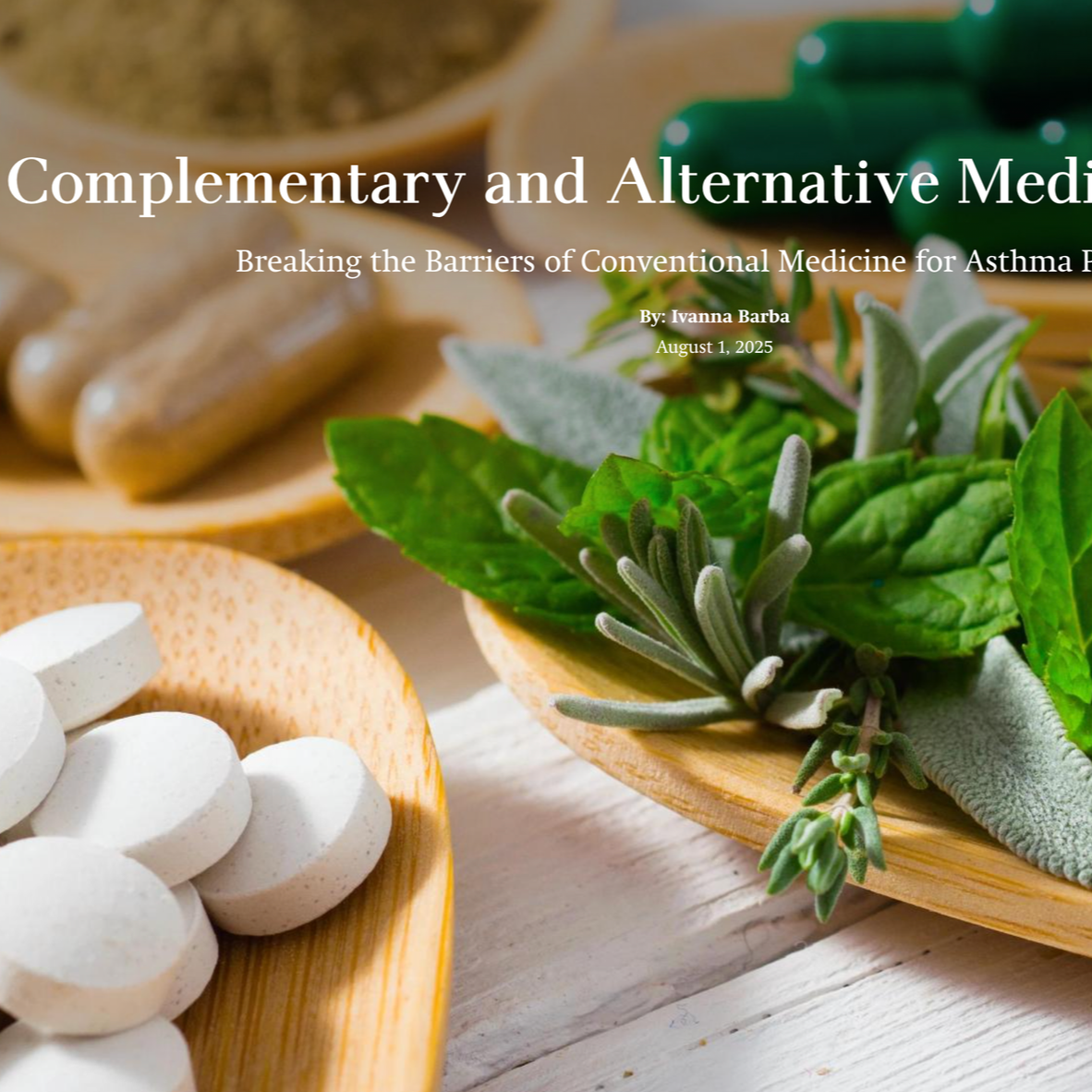 Complementary and Alternative Medicines (CAMs) Project