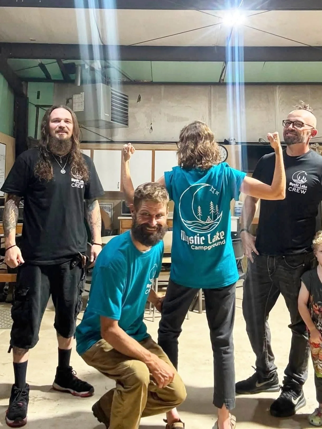 We got the crew at Mystic Lake Campground looking good for their opening day. Sometimes dates sneak up on us, sometimes an idea comes to us last minute. That&rsquo;s ok! We jokingly call ourselves Rush Belt for a reason. We pride ourselves in going a