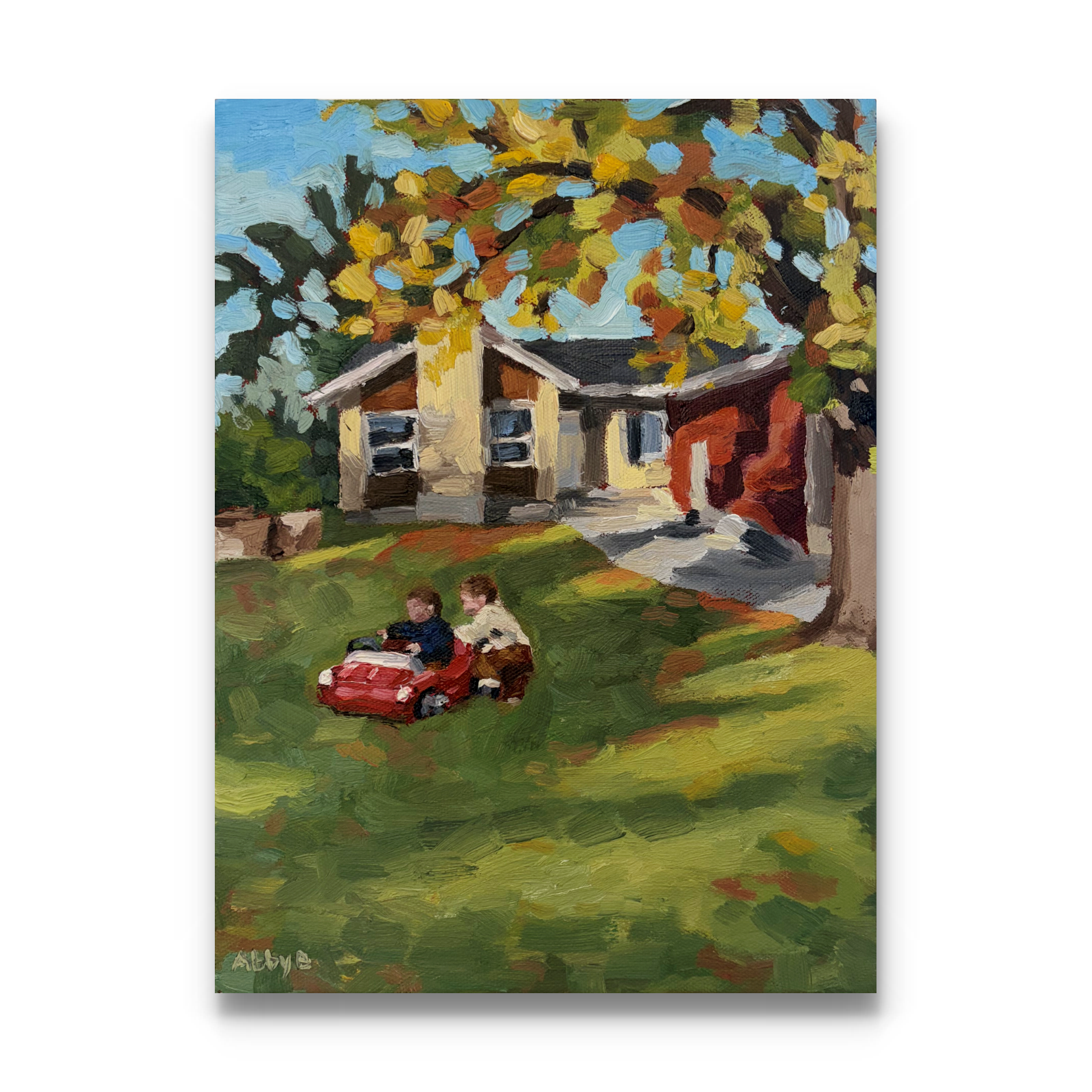 Boys Playing in Yard.png