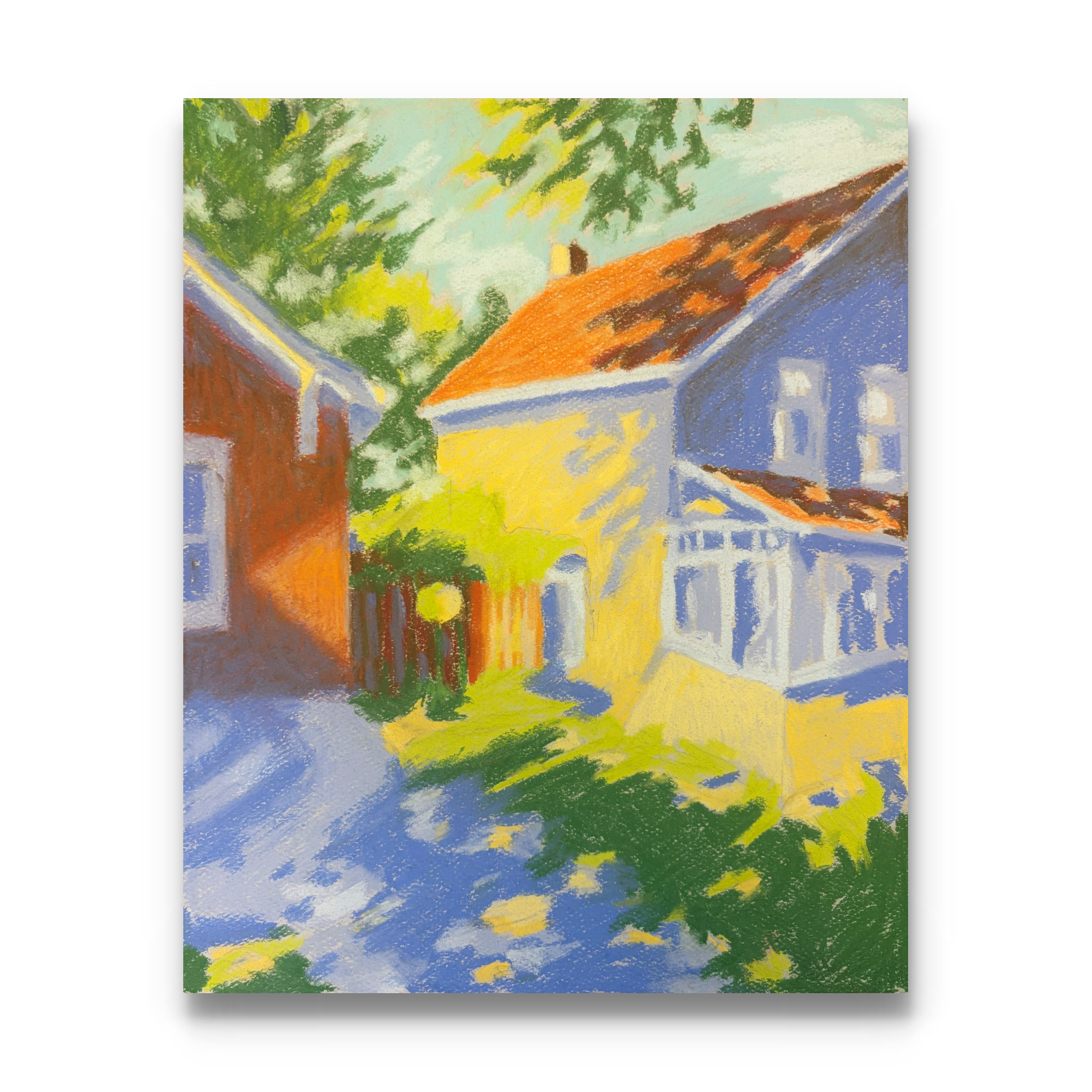 "Yellow House" - $100 CAD (Click image to purchase)