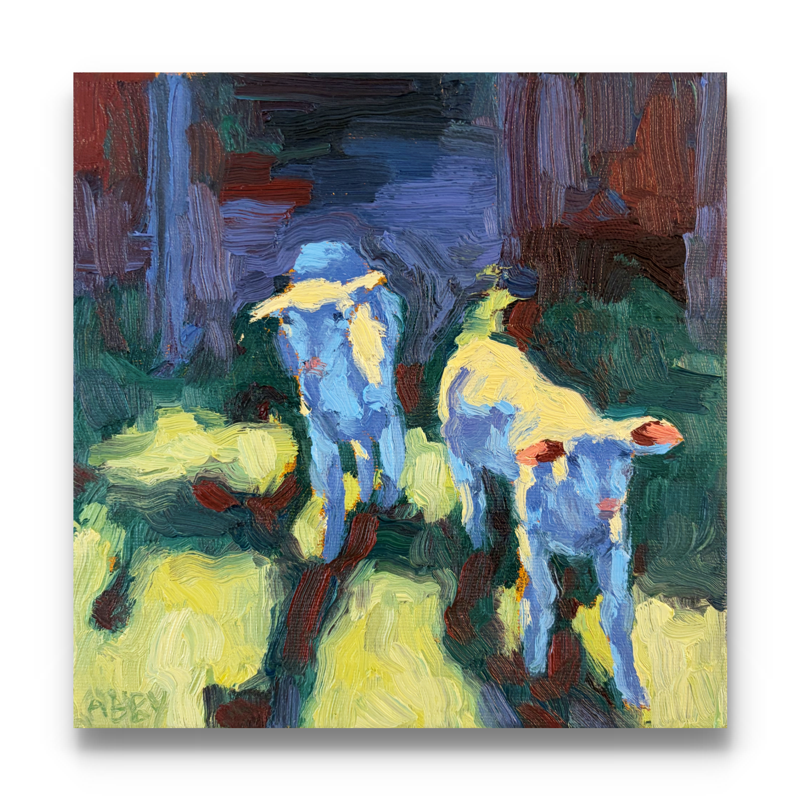 "Little Lambs" - $194 CAD (Click image to purchase)