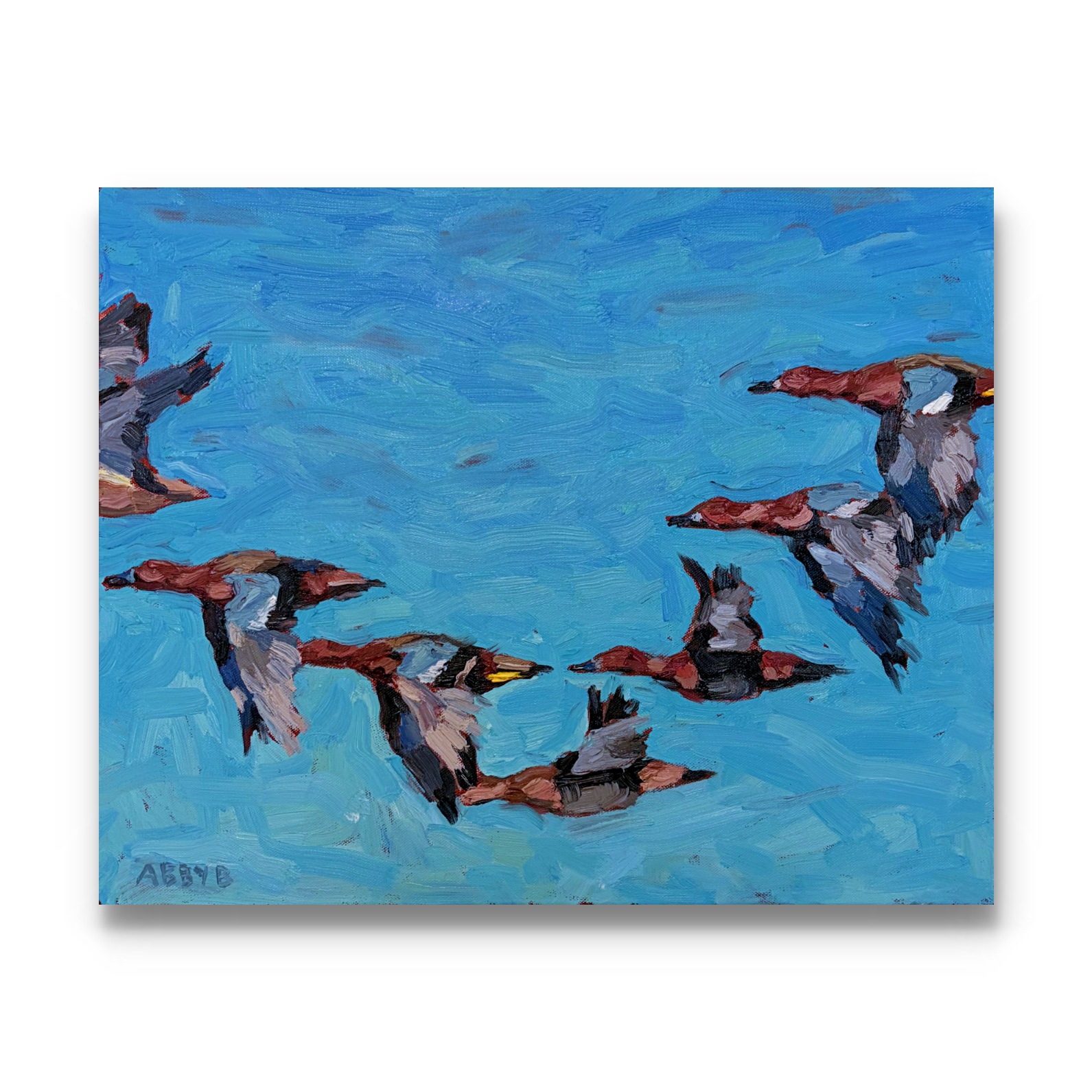 "Held in Blue" - $584 (Click image to purchase)