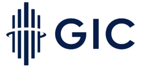 GIC logo with blue vertical lines forming a hand and the letters GIC to the right.