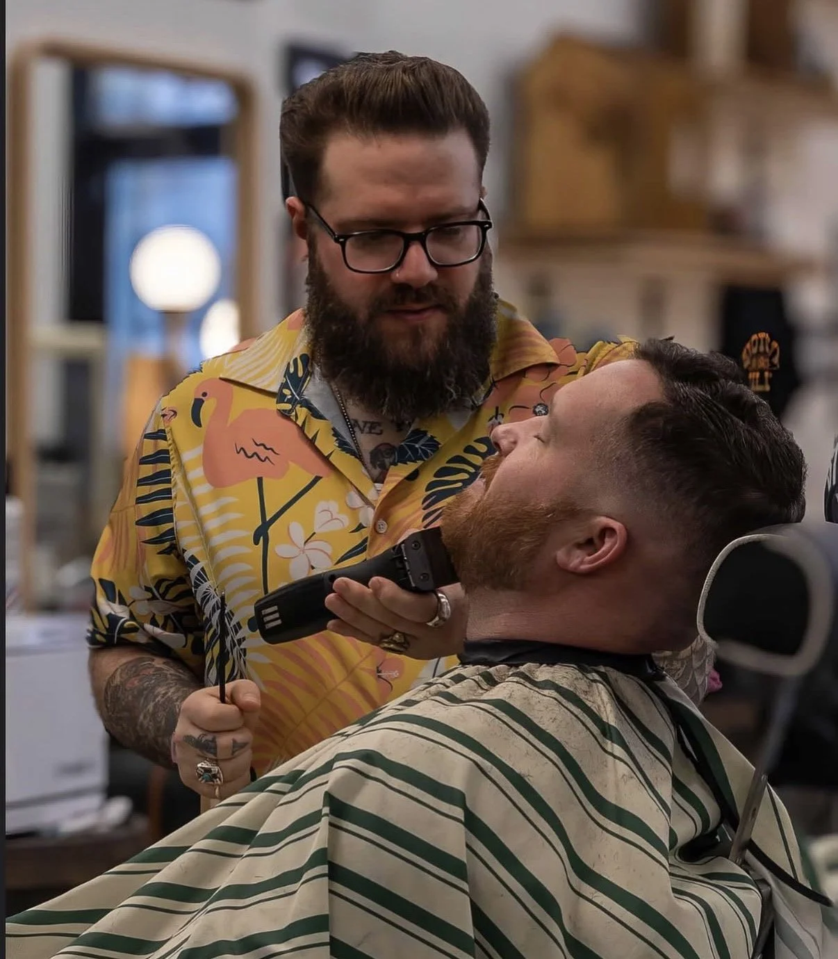 Bradley Beach beard trim