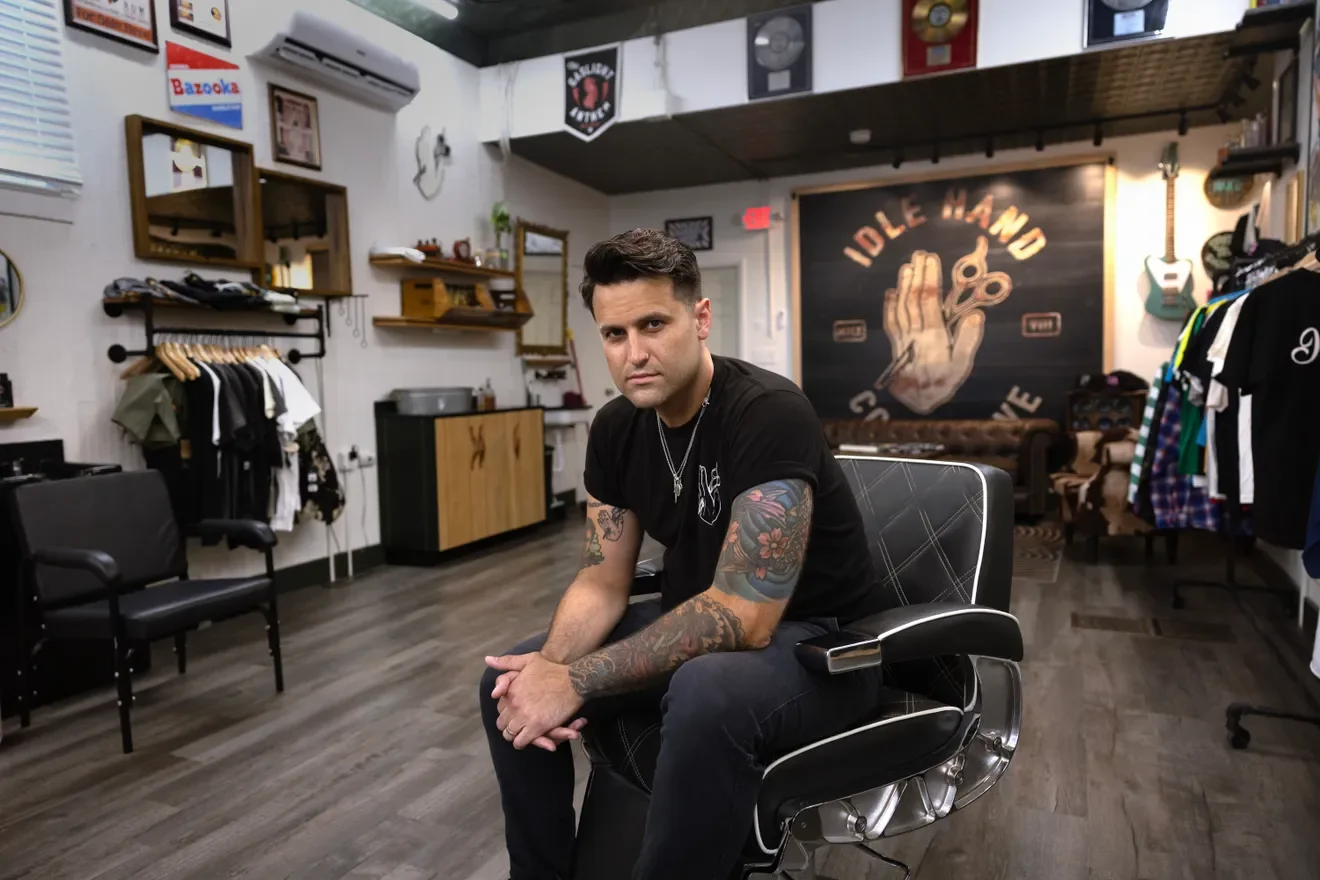 Alex Levine Bradley beach barber