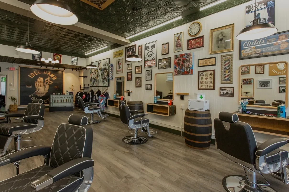 Bradley Beach barbershop