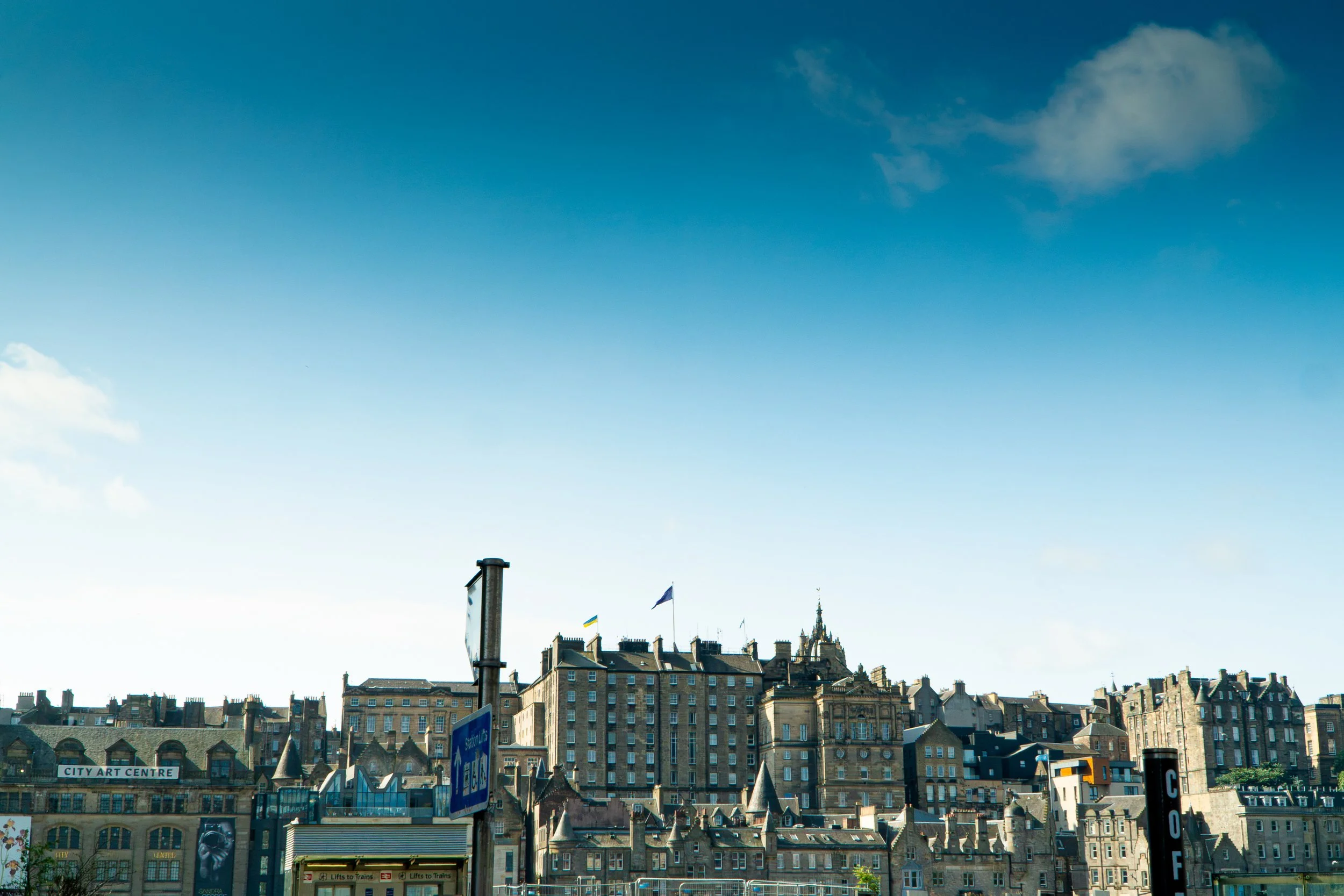 The Streets and Mountains of Edinburgh