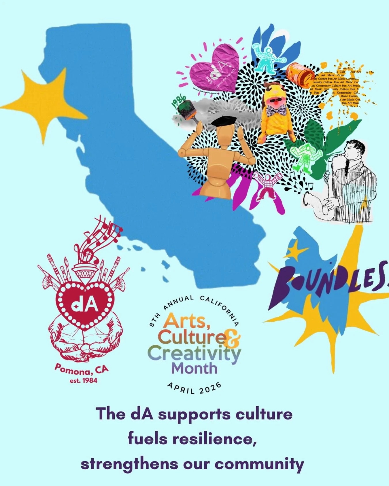 1/30 posts to celebrate Arts, Culture, and Creativity Month 2026 ! We want to tell our story on how The dA contributes and values being pART of something bigger ! Creativity is the essence of freedom. It&rsquo;s the boundless force that shapes cultur