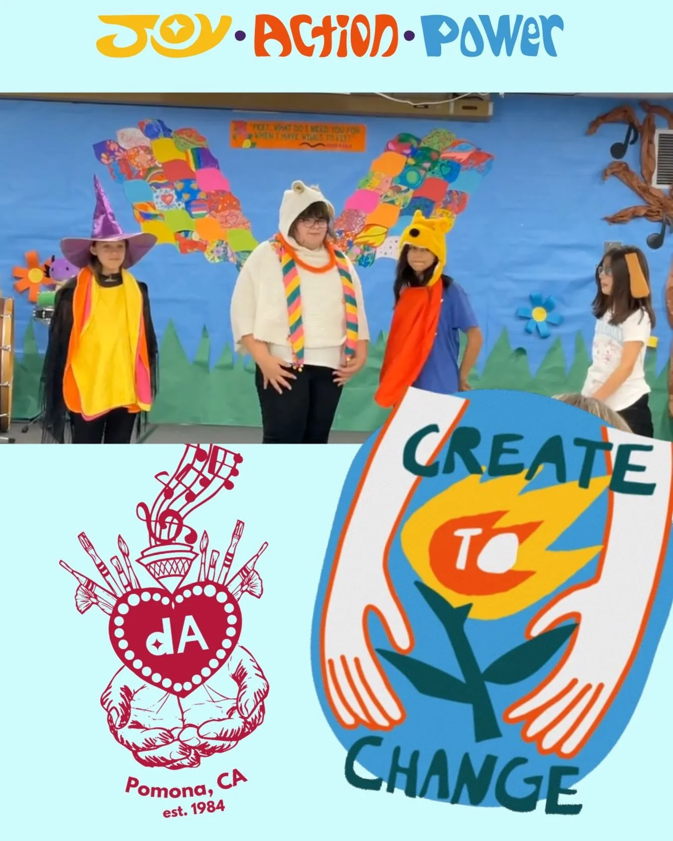 3/30 - Celebrating Arts, Culture, and Creativity in CA in April.  As a small to midsize nonprofit, The dA&rsquo;s scale plays a key role in how we operate. Our size allows us to remain responsive, to listen closely to feedback from students, families