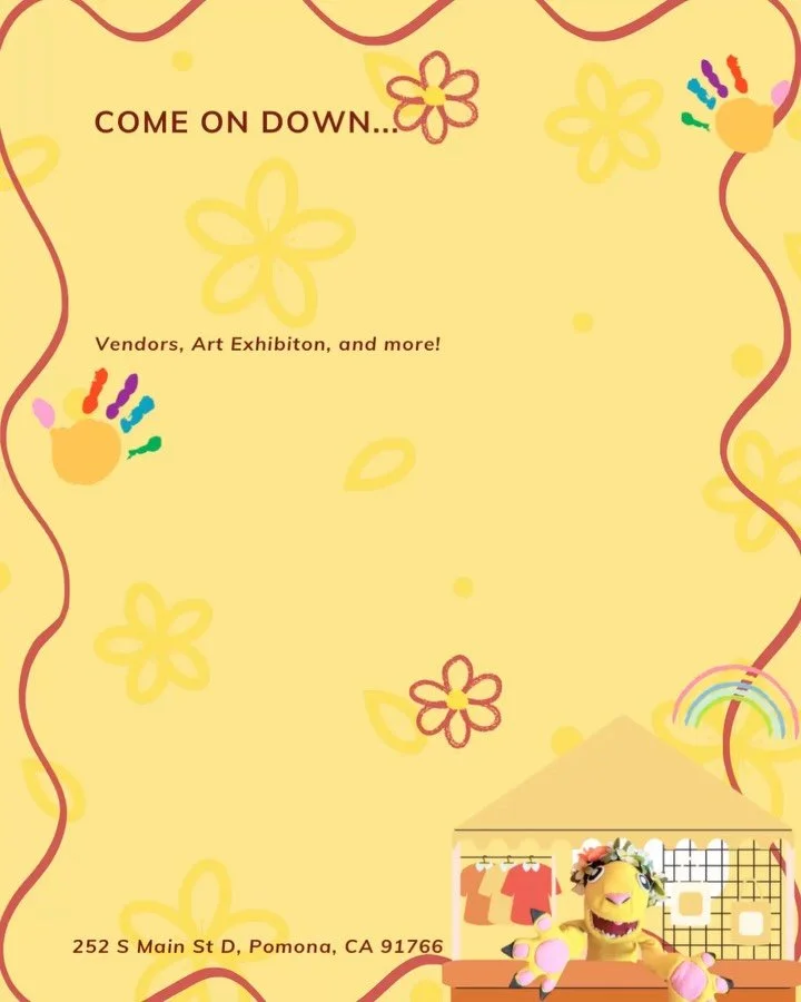 Come on down to the dA TODAY during the Pomona Art Walk for some amazing vendors, an inspiring exhibition, and to celebrate April as Arts, Culture, &amp; Creativity Month with us. We are located at 252 S Main Street. Hope to see you soon!
----------
