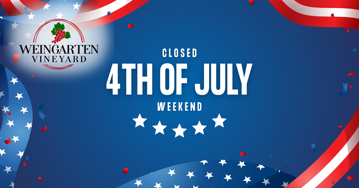 4th of July Hours - Closed