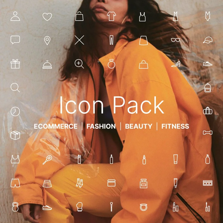 Icon Pack | eCommerce, Fashion, Beauty, Fitness