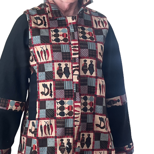 Patterned Fall Jacket