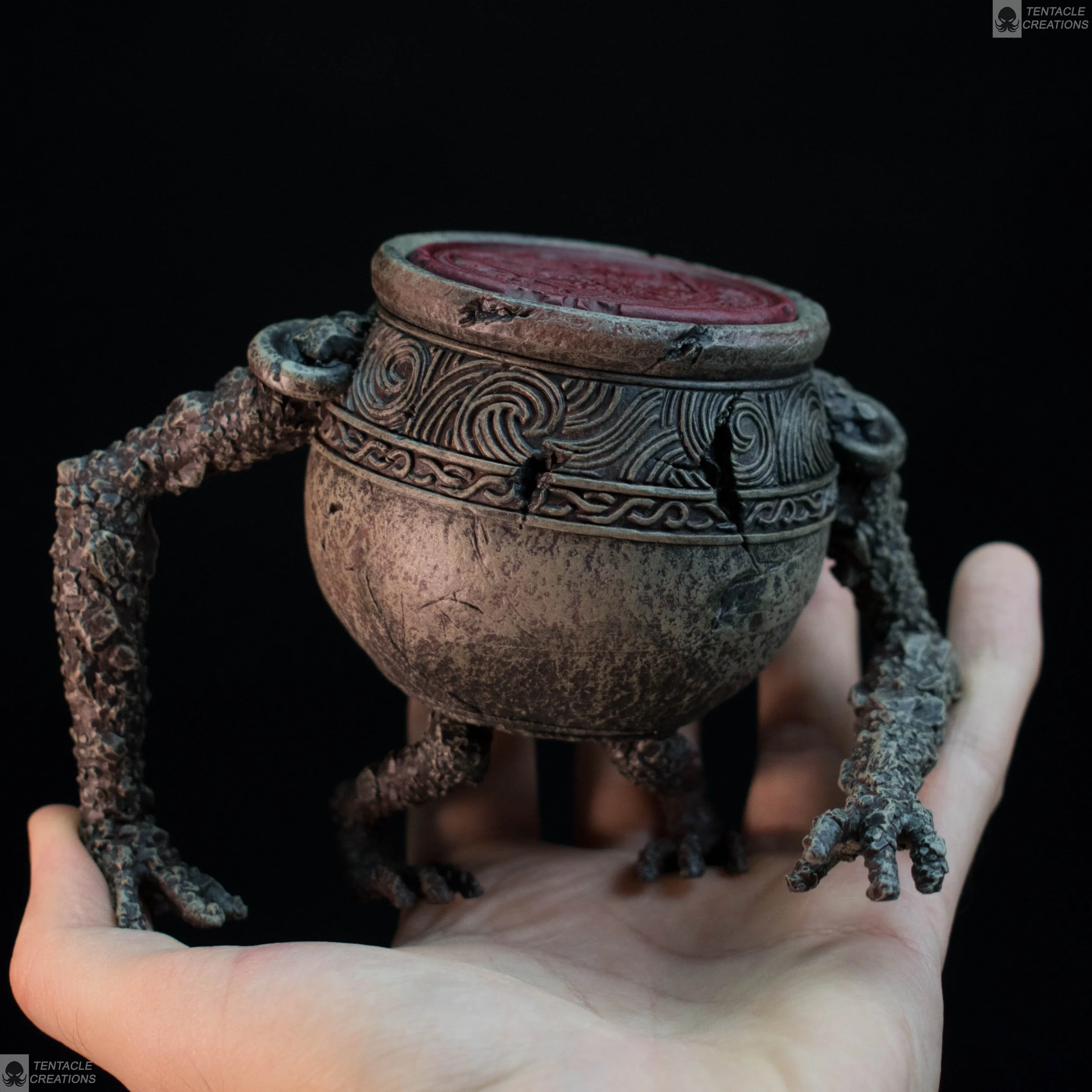 Iron Jar warrior Figurine Inspired by Elden ring