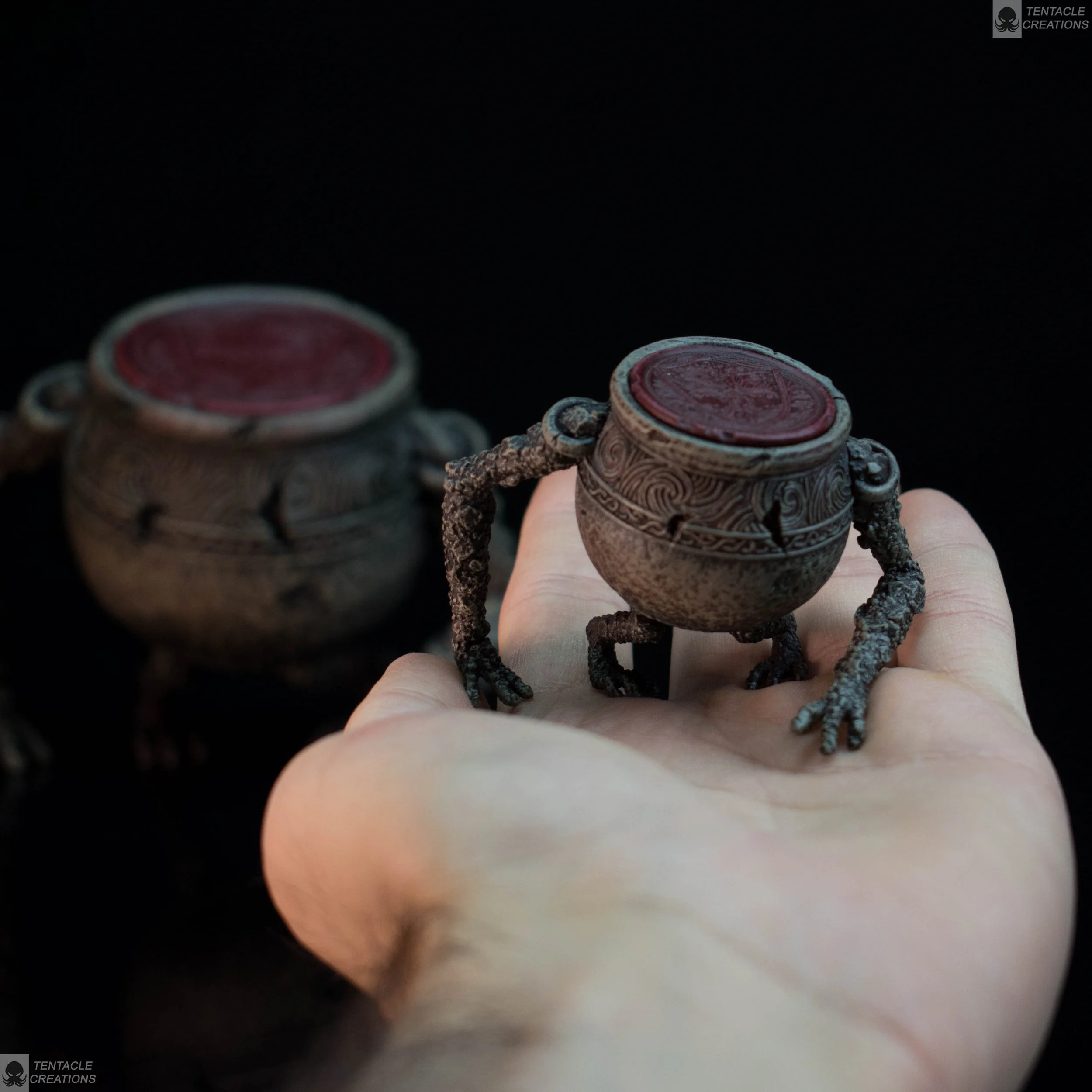 Iron Jar warrior Figurine Inspired by Elden ring