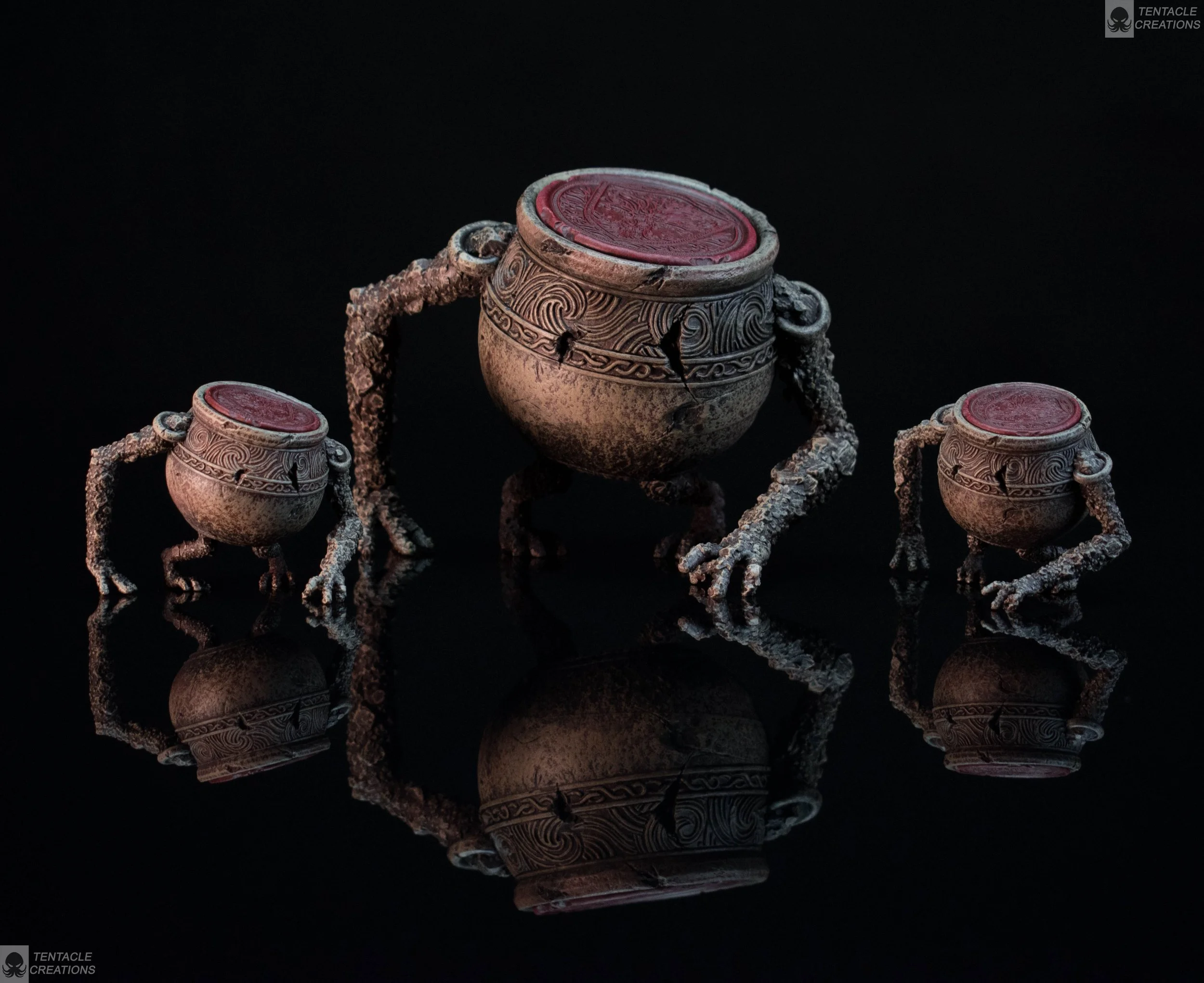 Iron Jar warrior Figurine Inspired by Elden ring