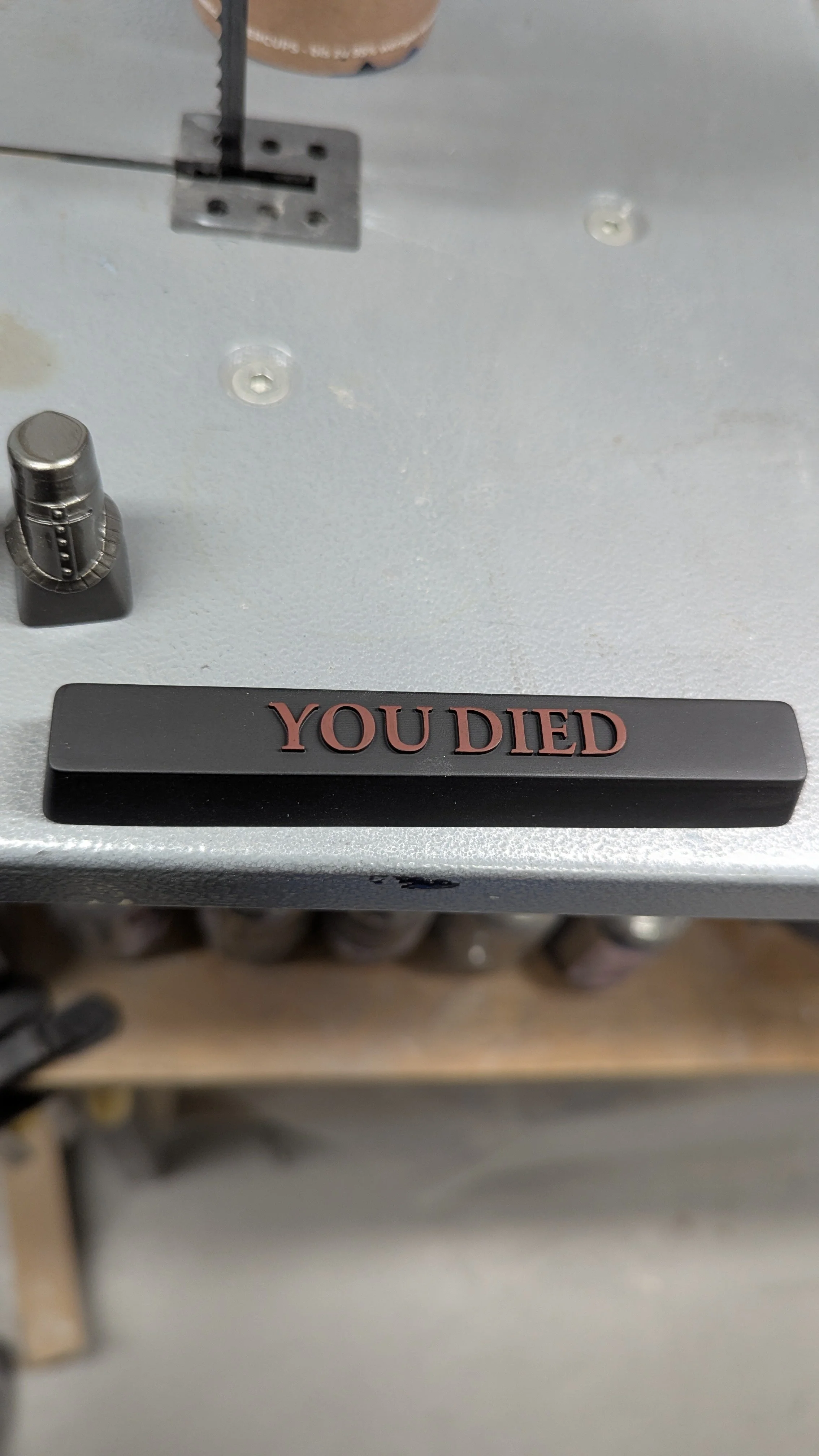 "You Died" Space Keycap - Inspired by Soulsborne - for mechanical keyboard (Copy)