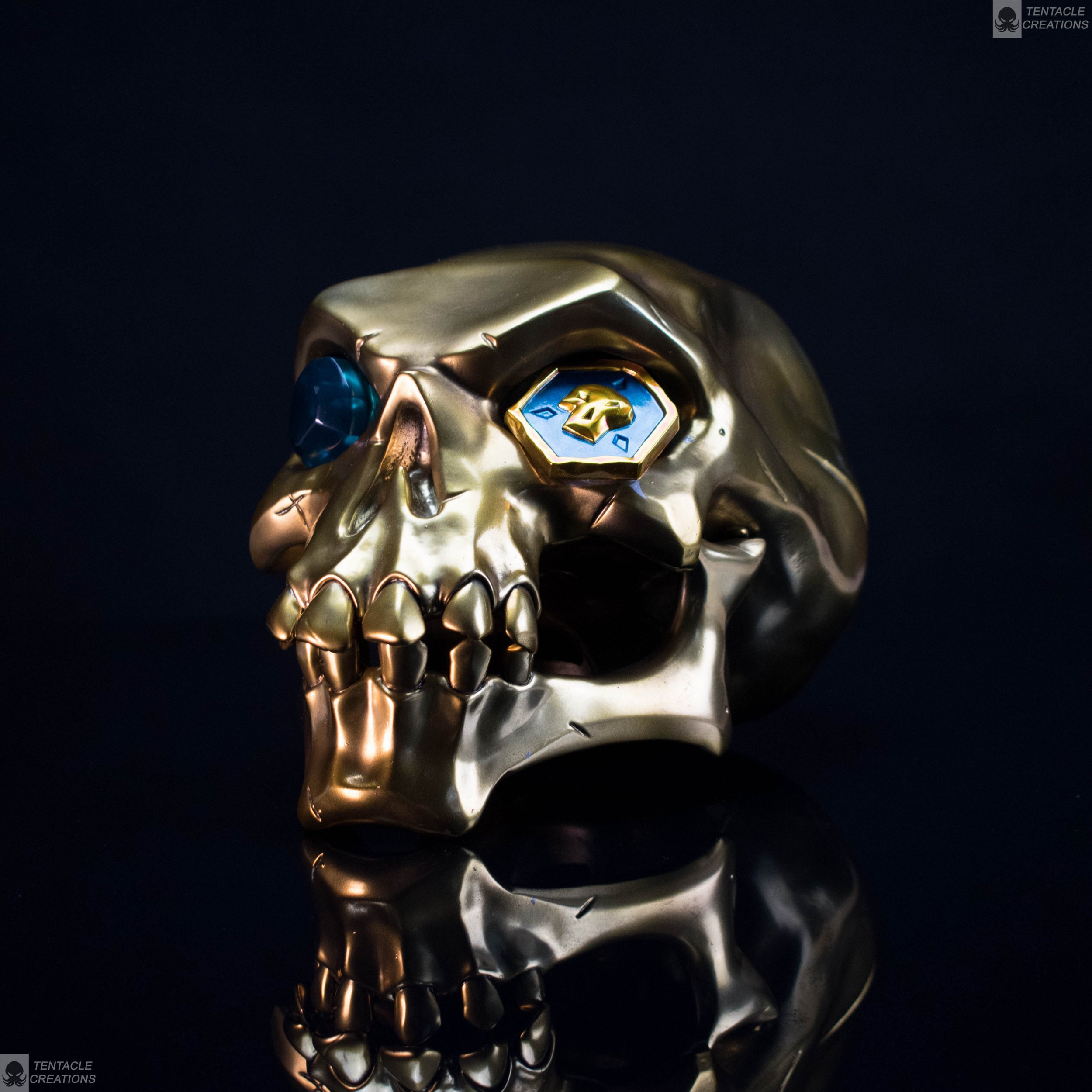 Ancient Coin Skeleton Skull Inspired by Sea of Thieves