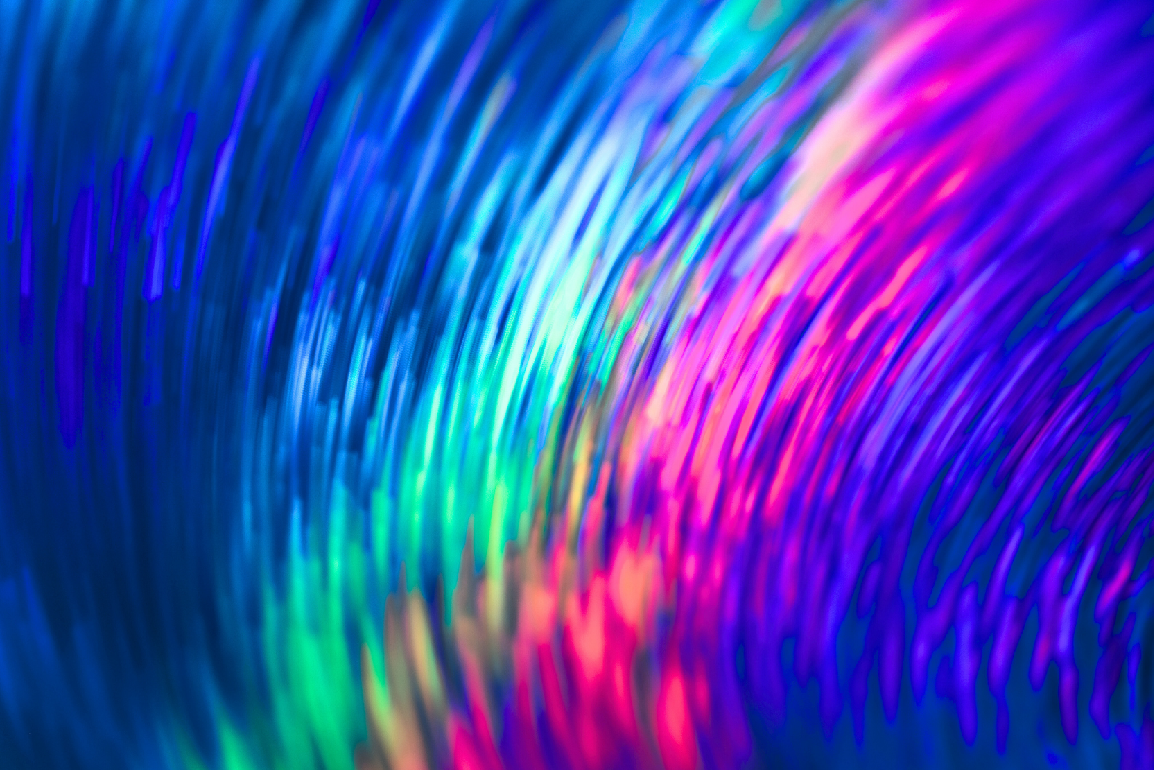Abstract multicolored light pattern.
