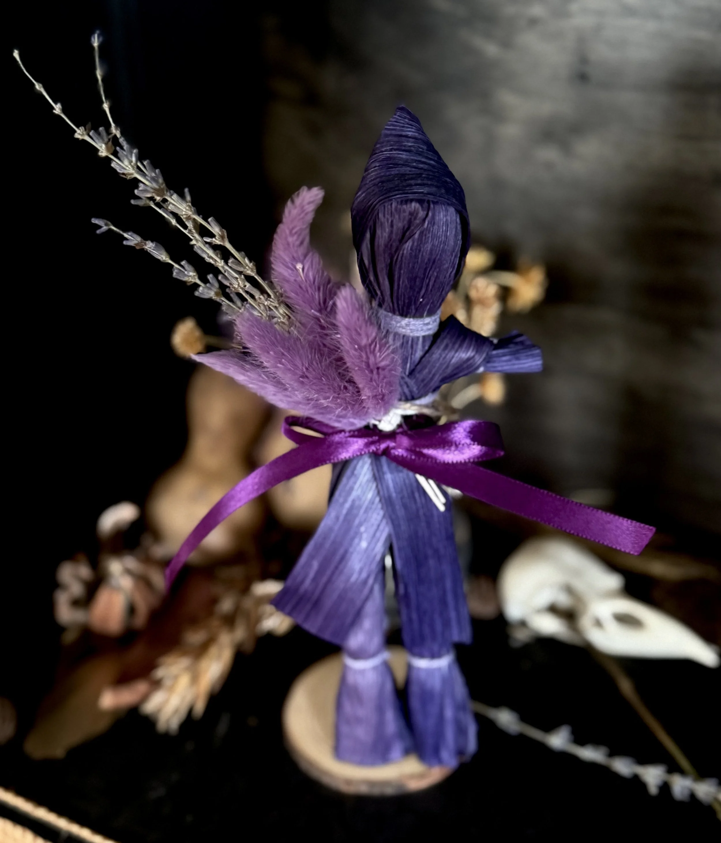 Spring Lavender Poppet