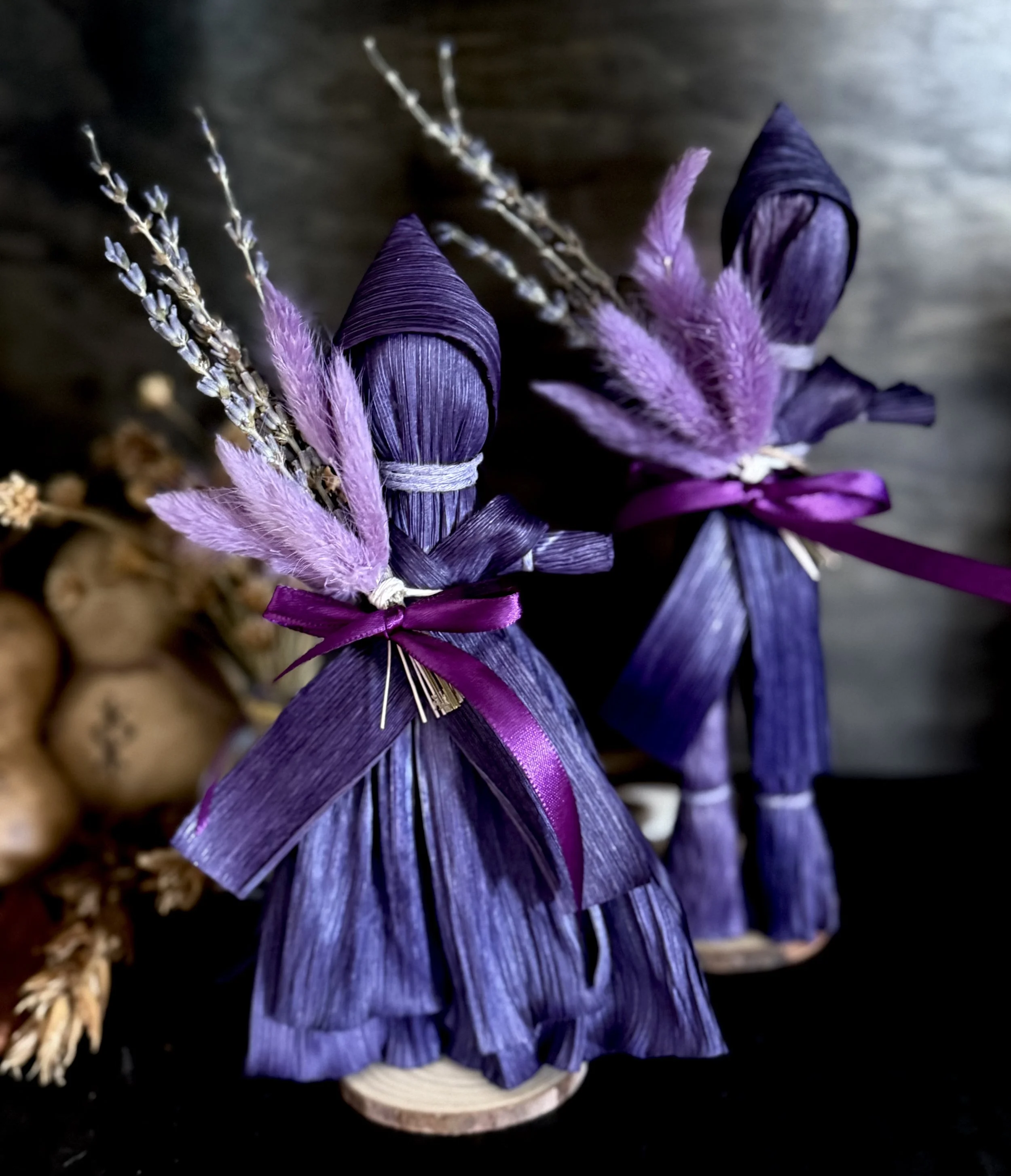 Spring Lavender Poppet