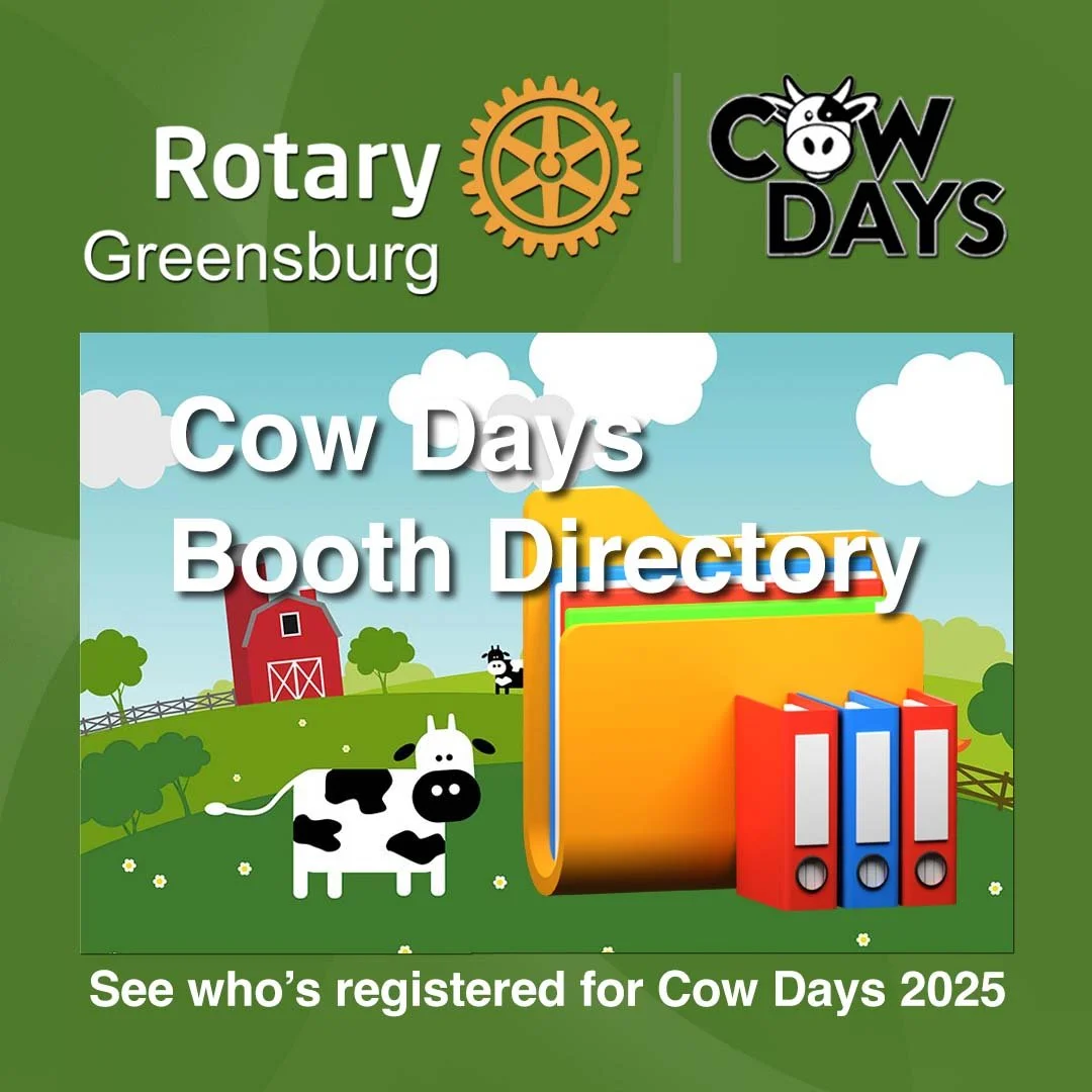 The list keeps growing! Visit CowDays.Org and click the DIRECTORY button to view the booth vendors who have signed up so far (by Sunday August 17th). This listing will be updated between now and Cow Days with the final update including booth numbers 