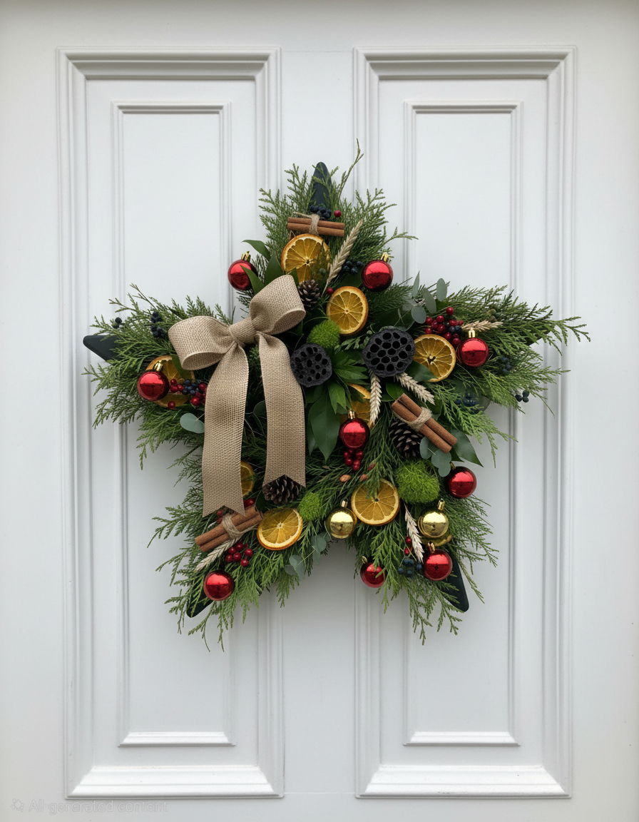 Christmas Star Wreath Workshop