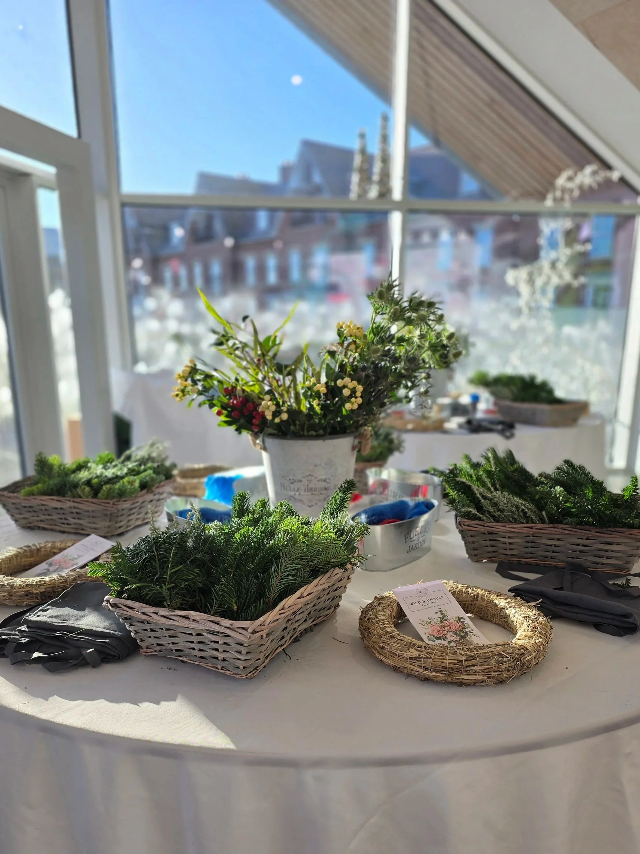 Flower Wreath Workshop