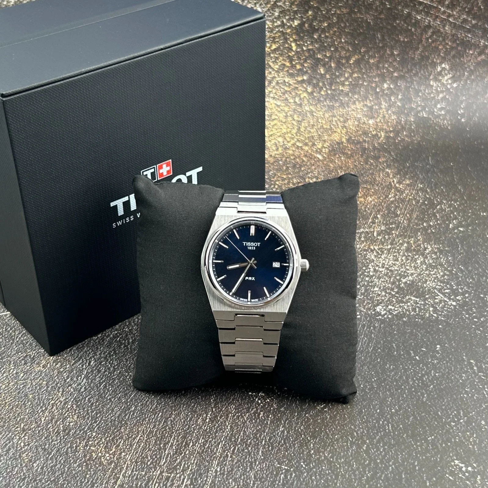 Tissot PRX Blue Dial with Box.webp