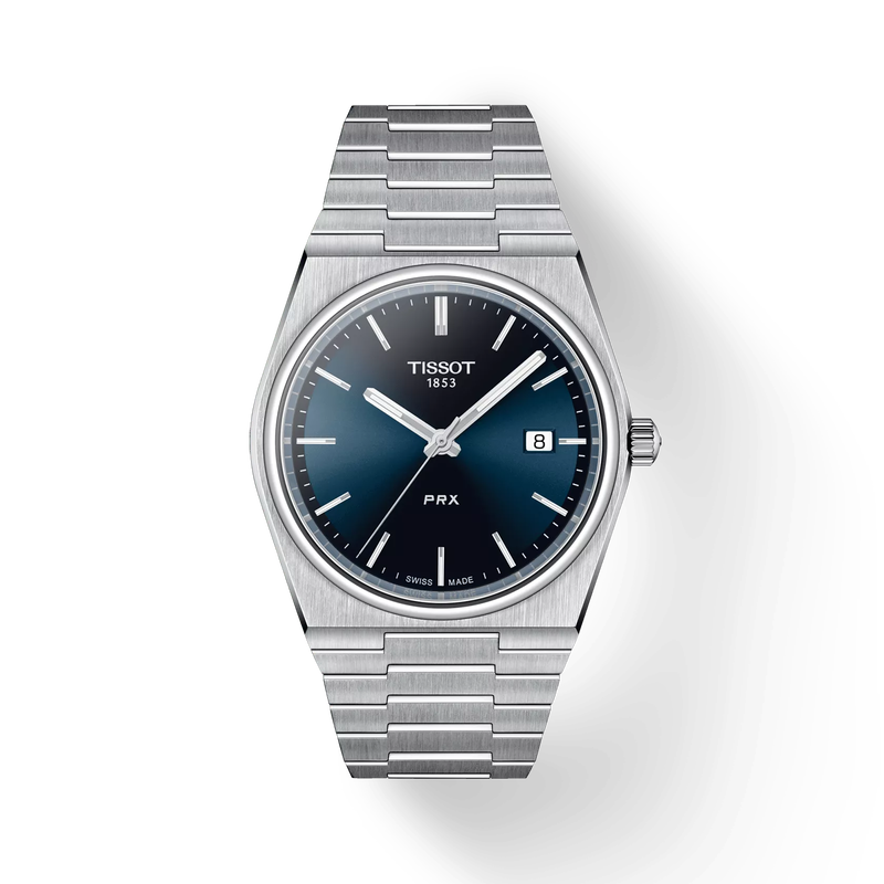 Tissot PRX 40mm (Model T137.410.11.041.00): Blue Dial, Stainless Steel Case - A Symphony of Elegance and Precision