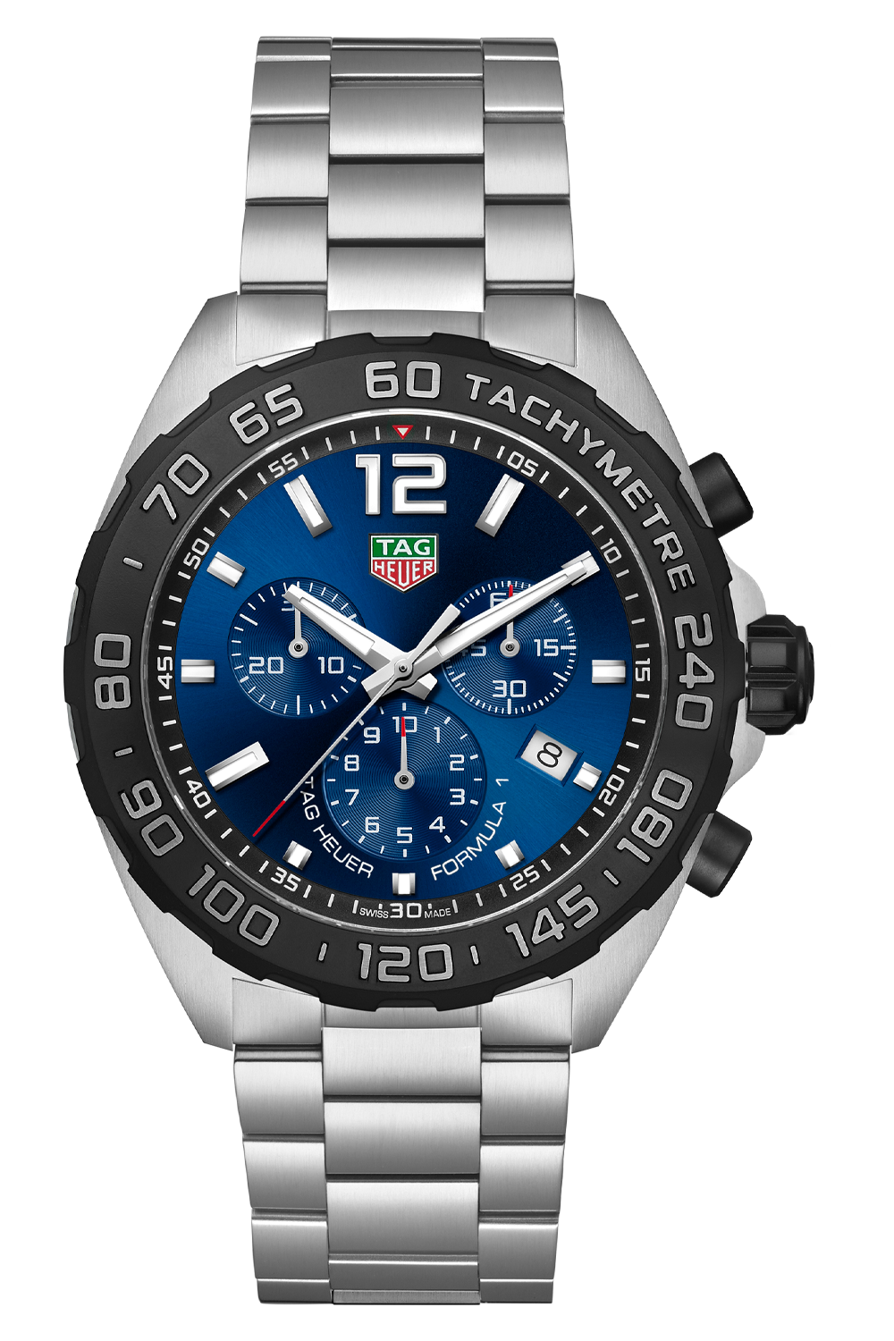 TAG Heuer Formula 1 Chronograph Blue Sunray Brushed Dial - Model # CAZ101AV.BA0842 - Bold in Spirit, Striking in Design!