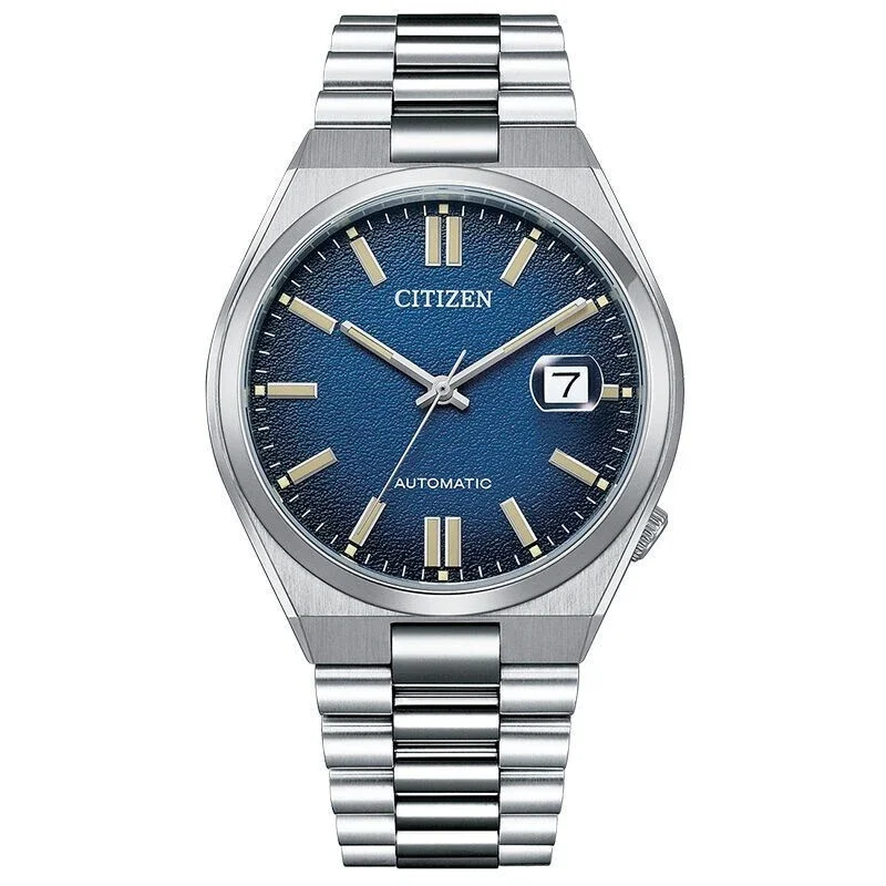 Citizen NJ0151-88L Tsuyosa Sapphire Automatic Gradient Deep Blue Stainless Steel