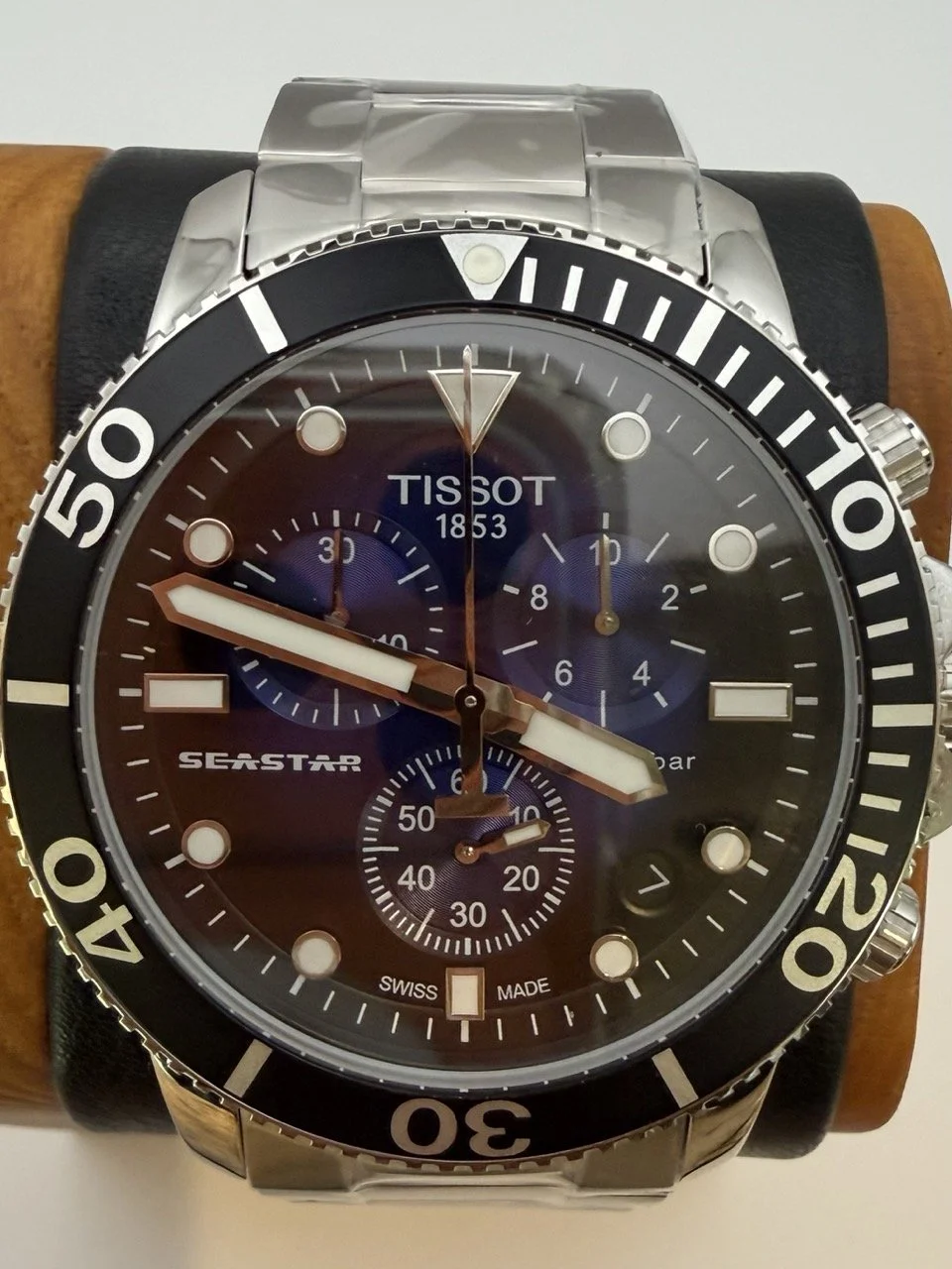 Tissot T120 Seastar 1000 Blue Dial Chronograph - Model # T120.417.11.041.01 - Precision and Performance for the Modern Adventurer