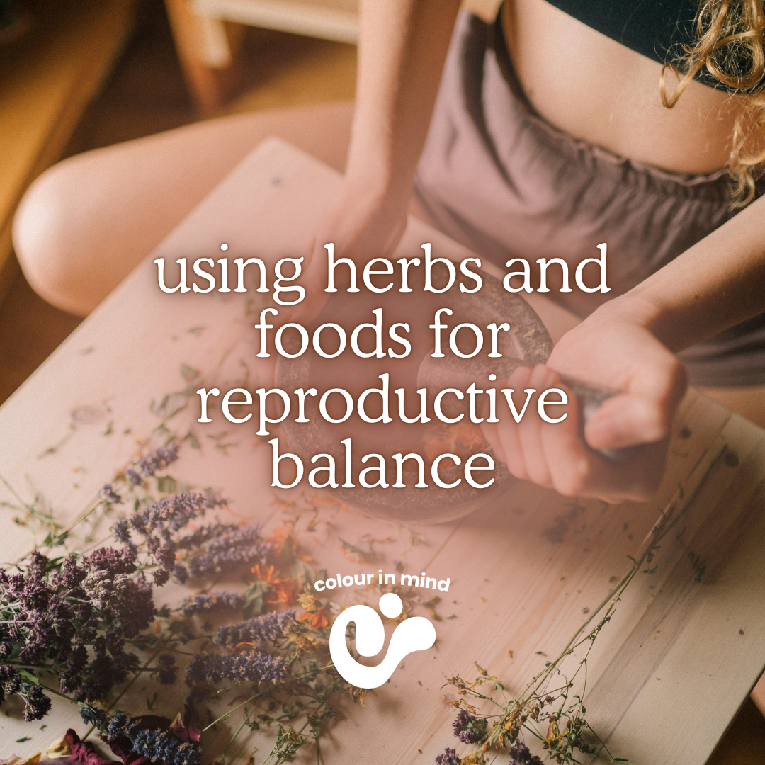using herbs and foods for reproductive balance: a poc-focused guide
