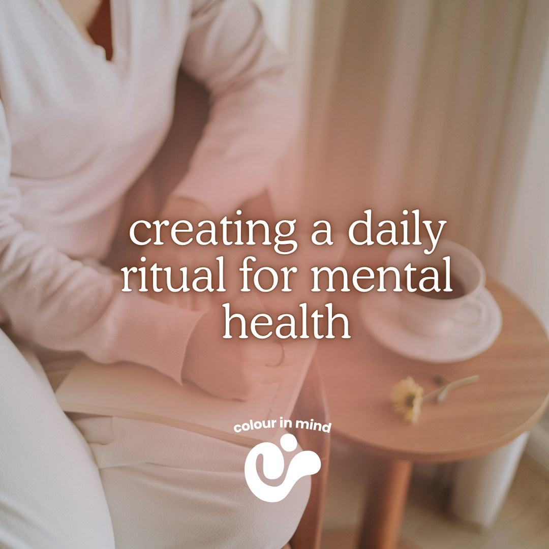 creating a daily ritual for mental health