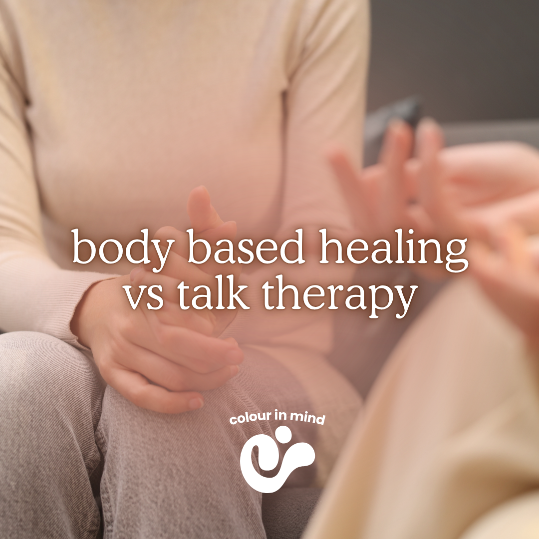body based healing vs talk therapy