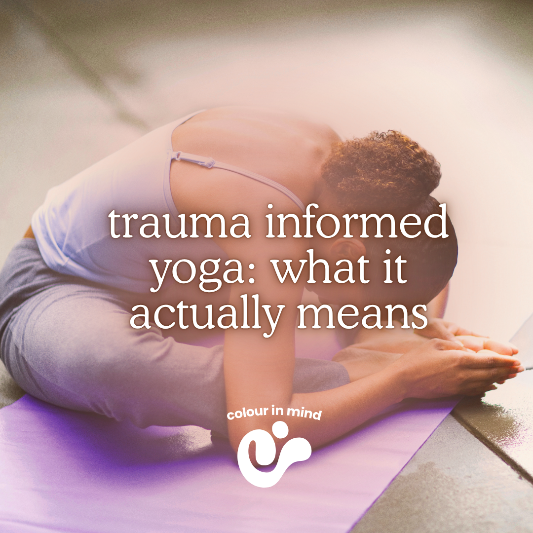 trauma informed yoga: what it actually means